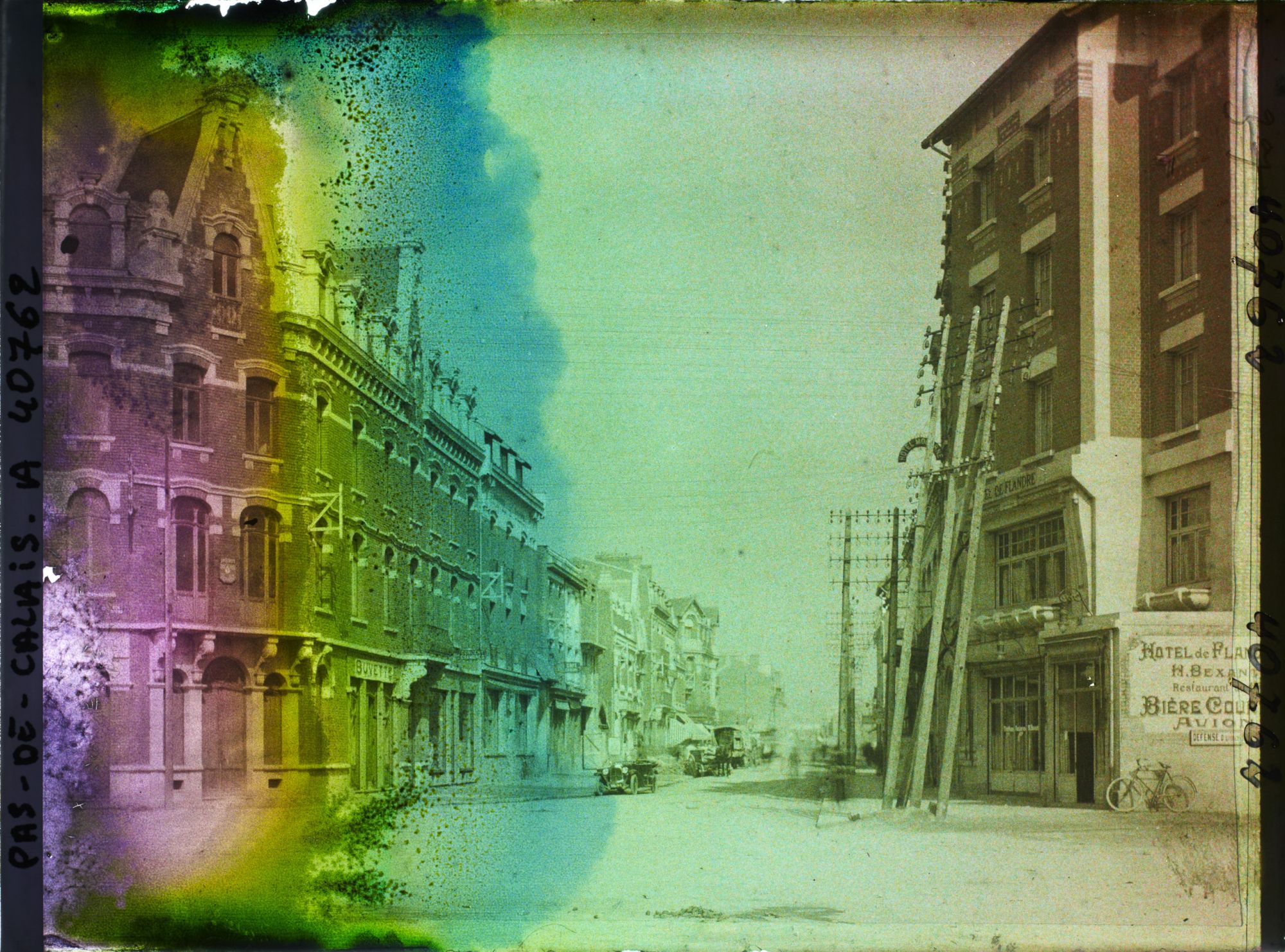 Image représentant France, Lens, Rue de la Gare