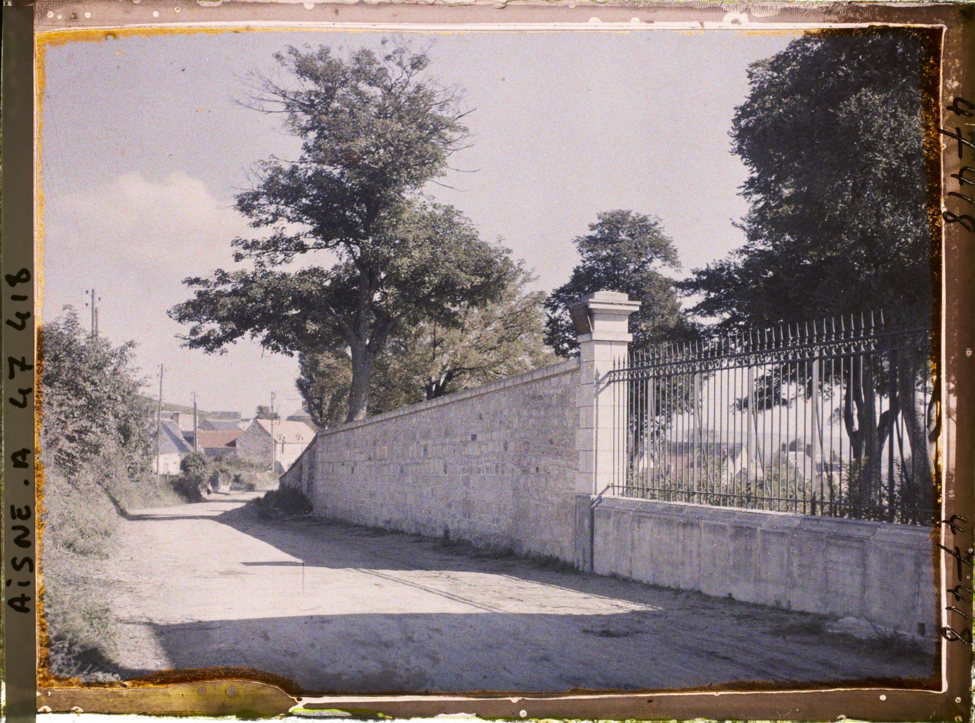 Image représentant France, Condé s/Aisne, Entrée Sud-Est du Village