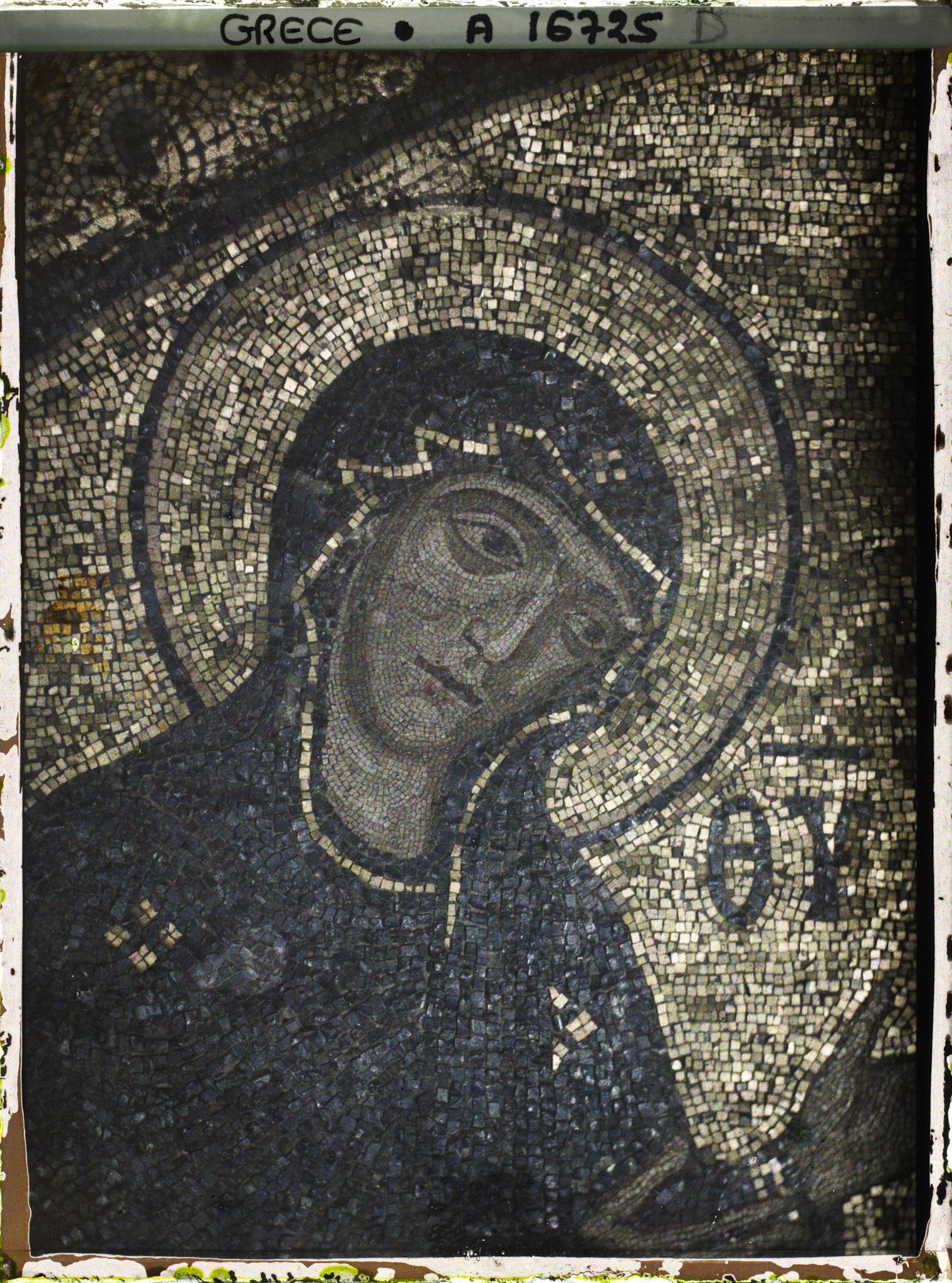 Image représentant Turquie, Mont Athos, Vatopédi, Tête de la Vierge