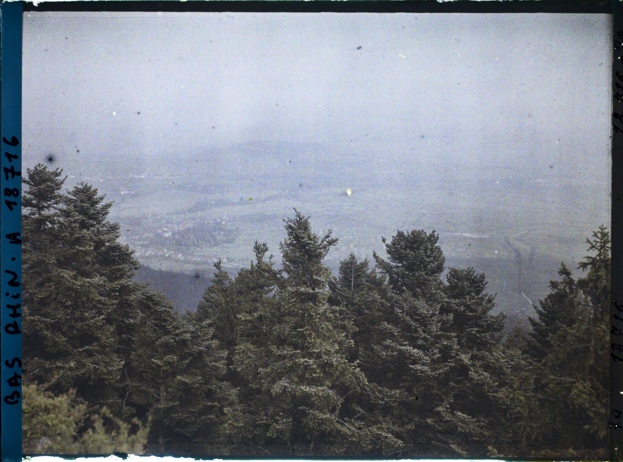 Image représentant France, Ste Odile, Vu vers le Nord-Est