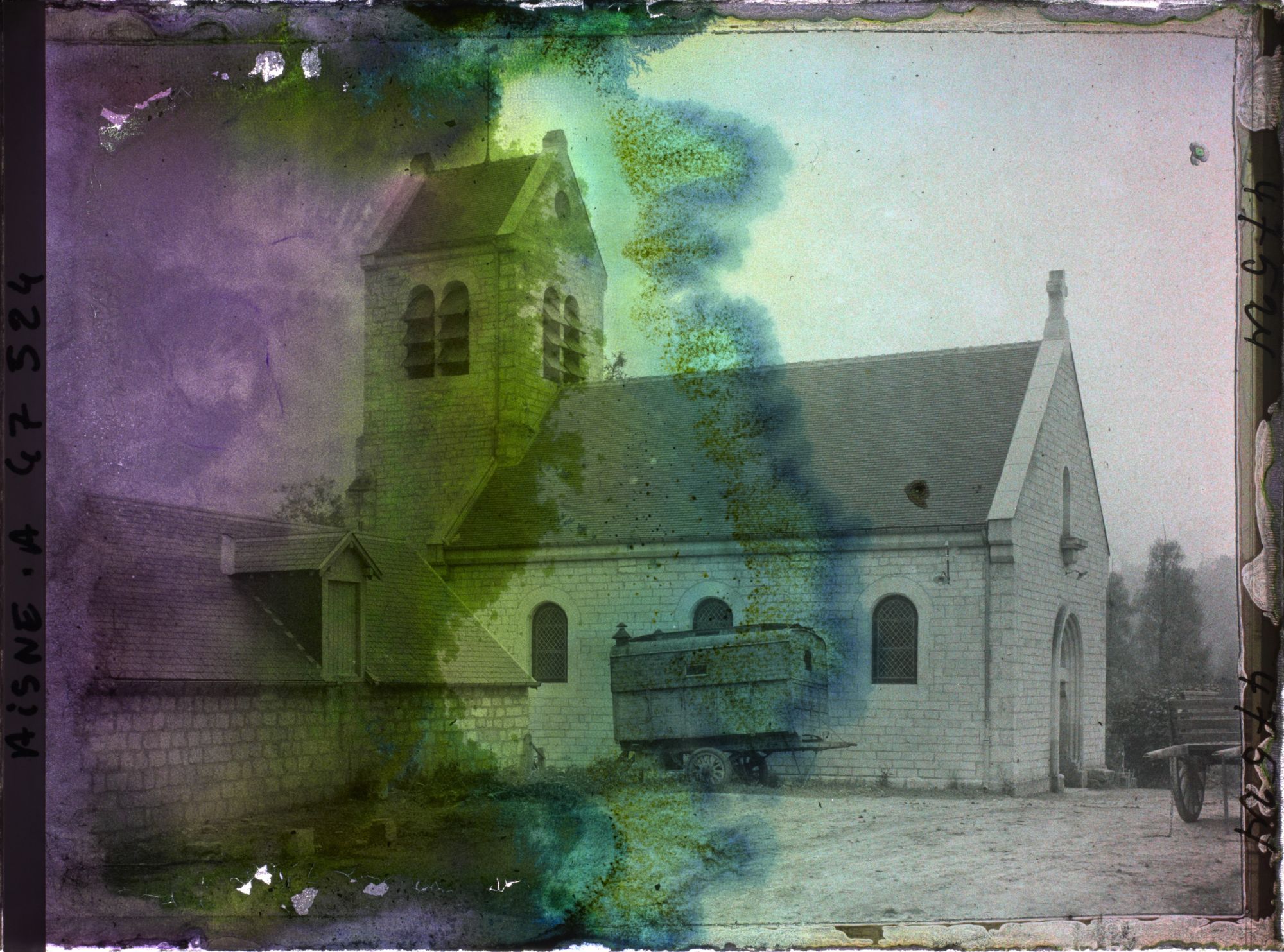 Image représentant France, Vuillery, Eglise reconstruite