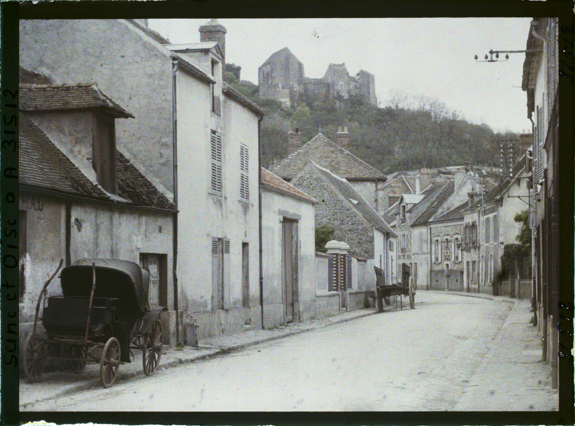 Image représentant France, Chevreuse, La Rue Gambetta