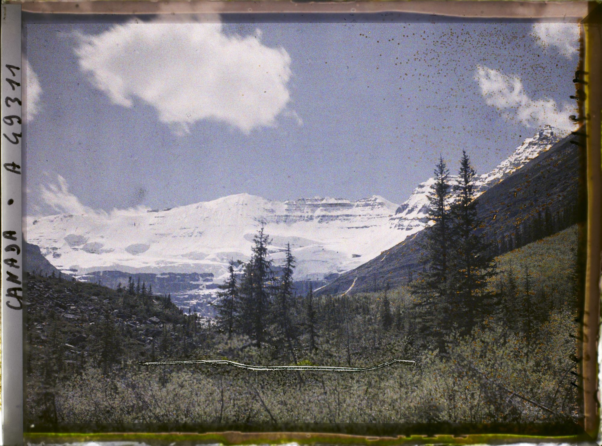 Image représentant Canada, Lac Louise, Vallée et glacier Lefroy