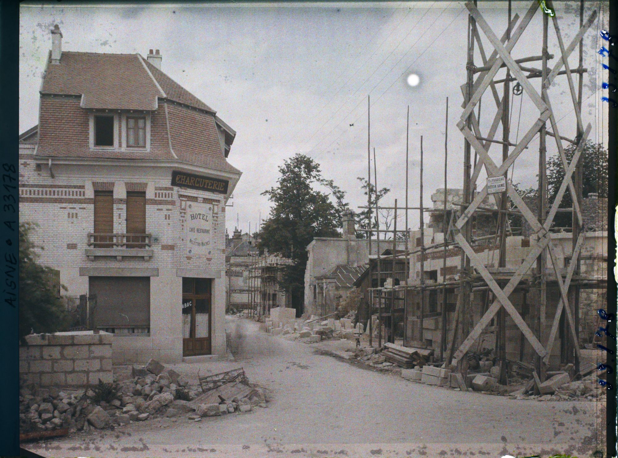 Image représentant France, Vailly- s/Aisne, Reconstruction