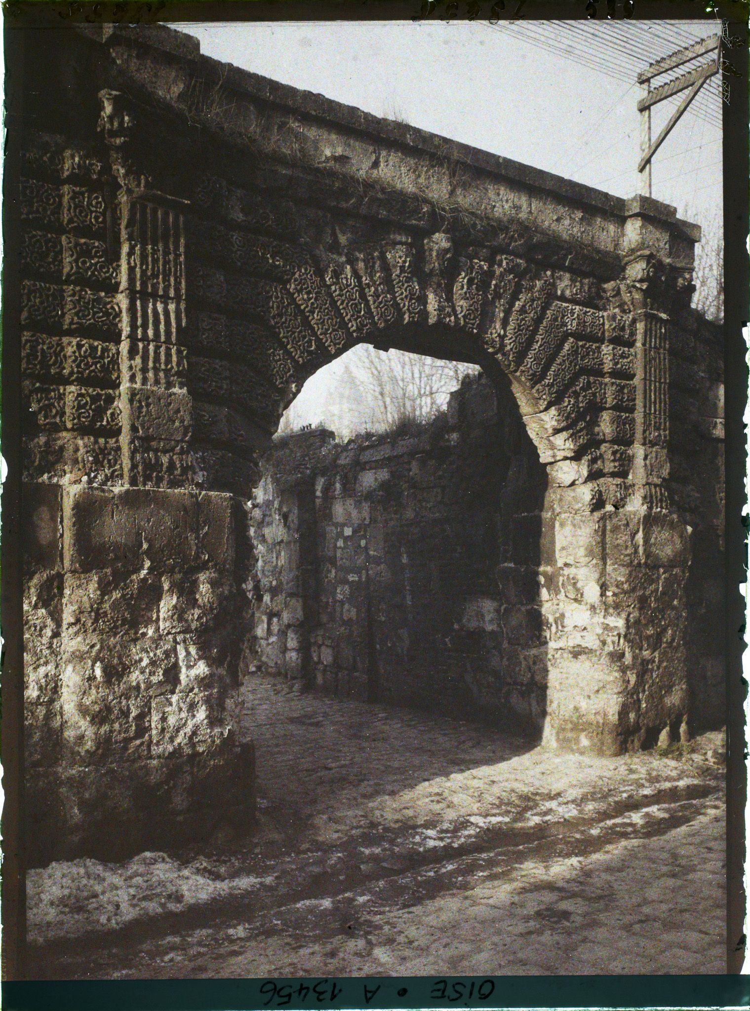 Image représentant France, Noyon, Porte du Collège