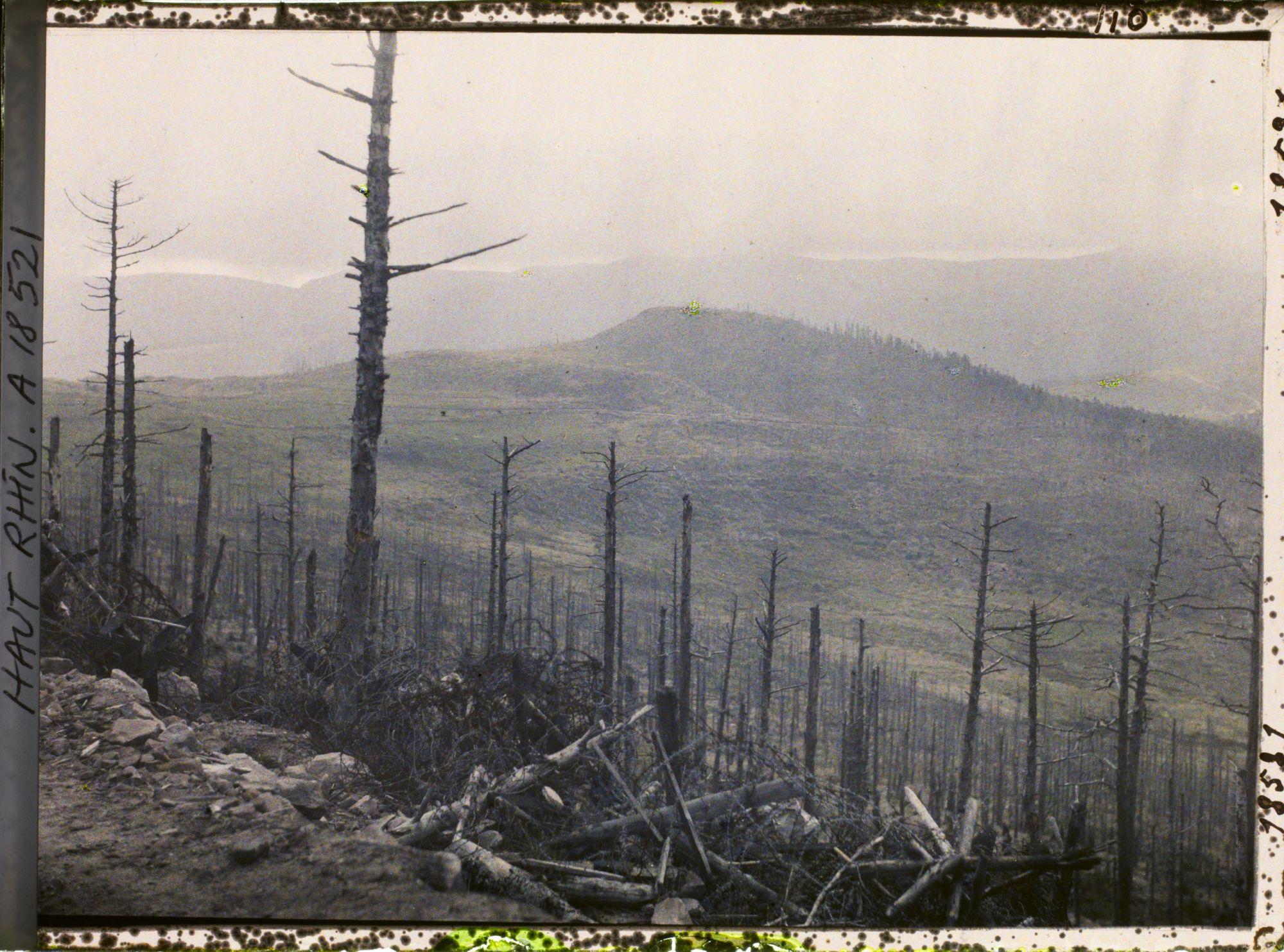 Image représentant France, Le Hornelkopf (Position Françaises)