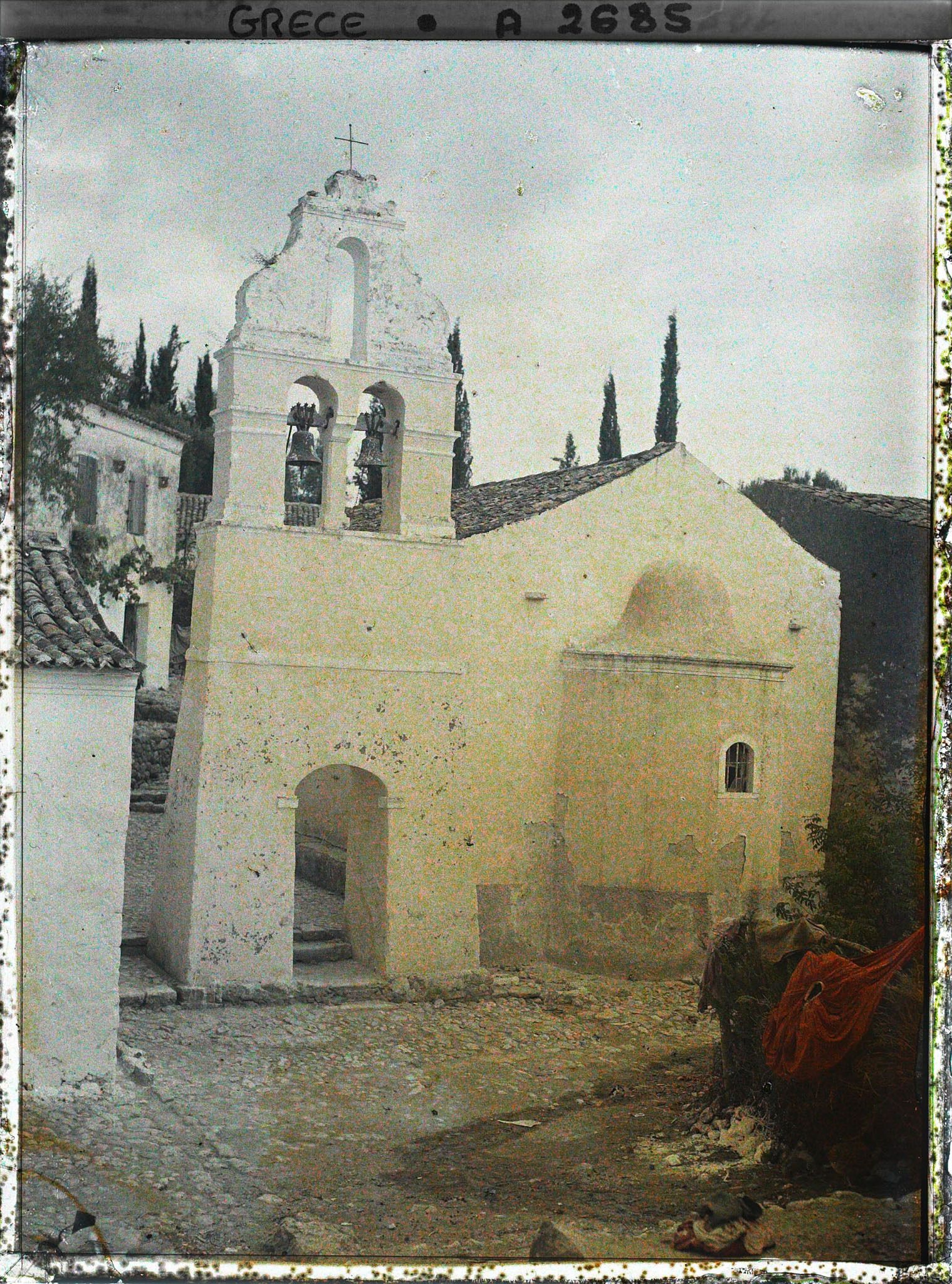 Image représentant Grèce, Corfou, L'Eglise d'en bas de Benitsa