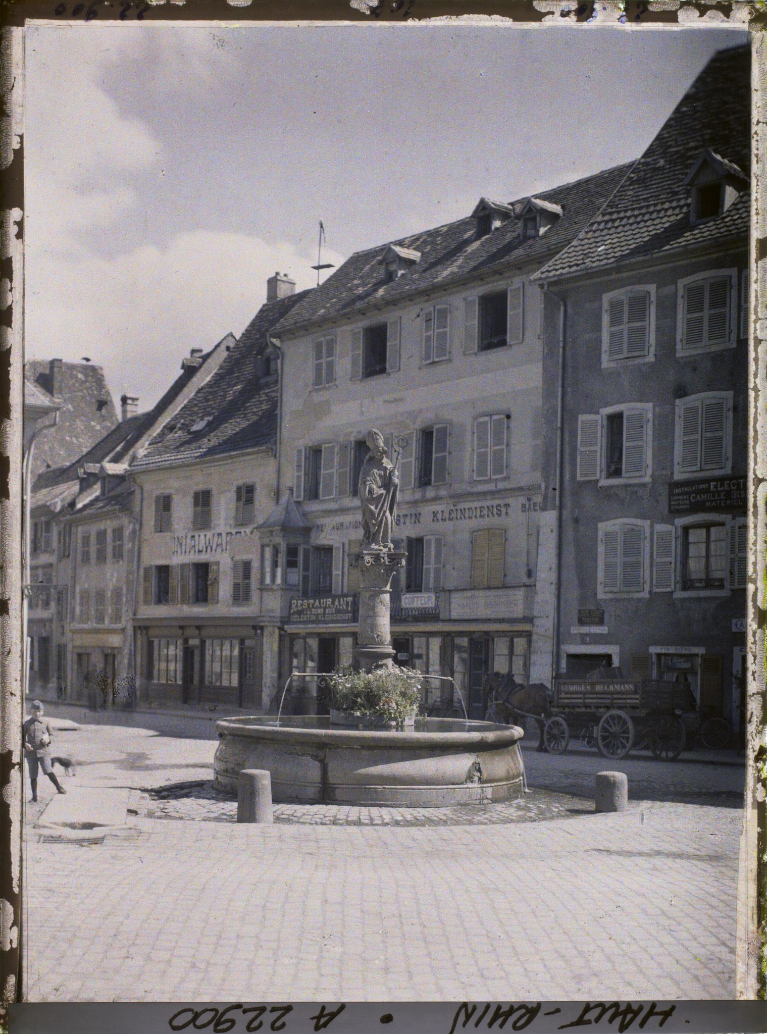 Image représentant France, Thann, Fontaine St Théobald