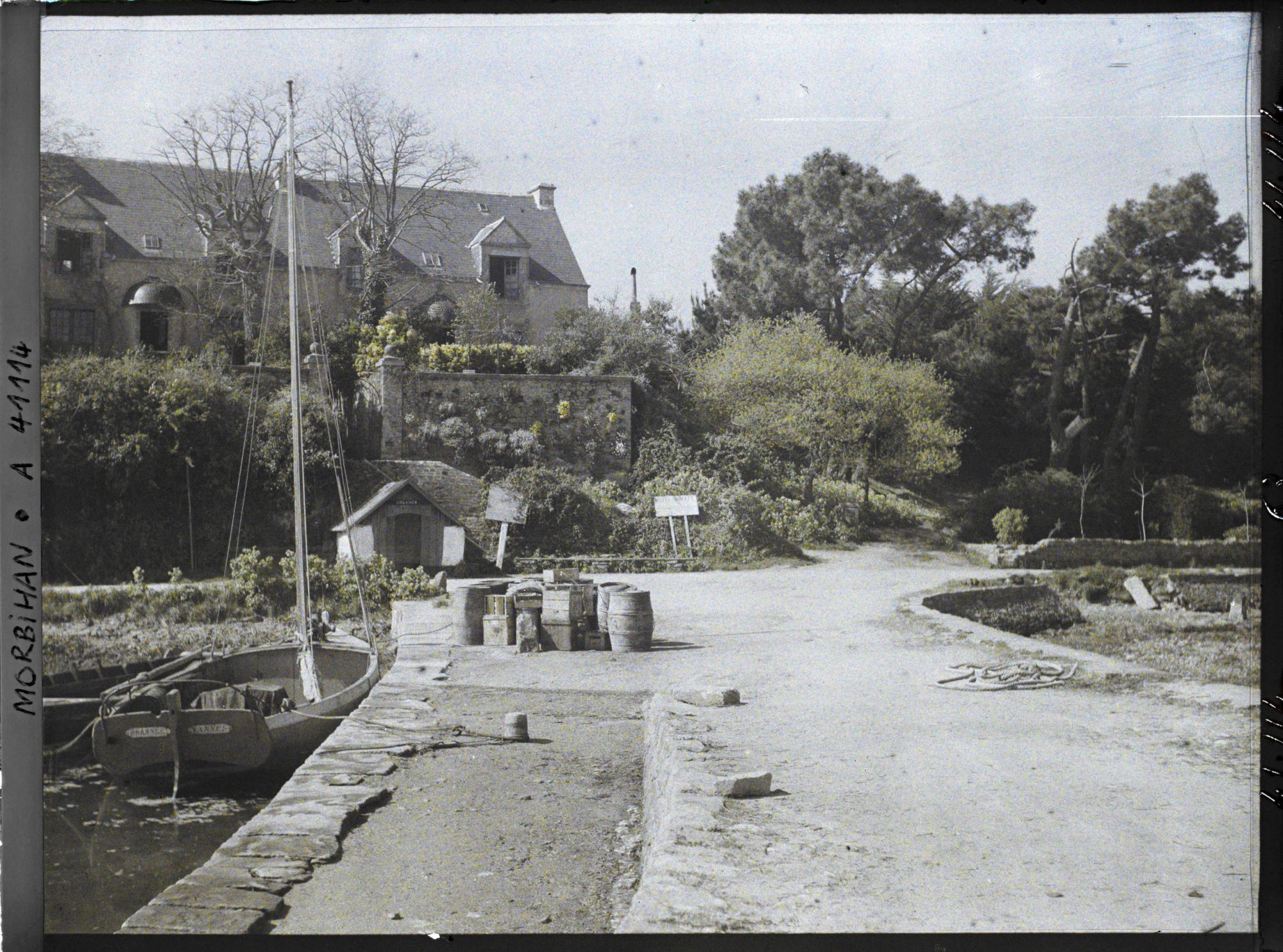 Image représentant Le débarcadère de l'Ile aux Moines