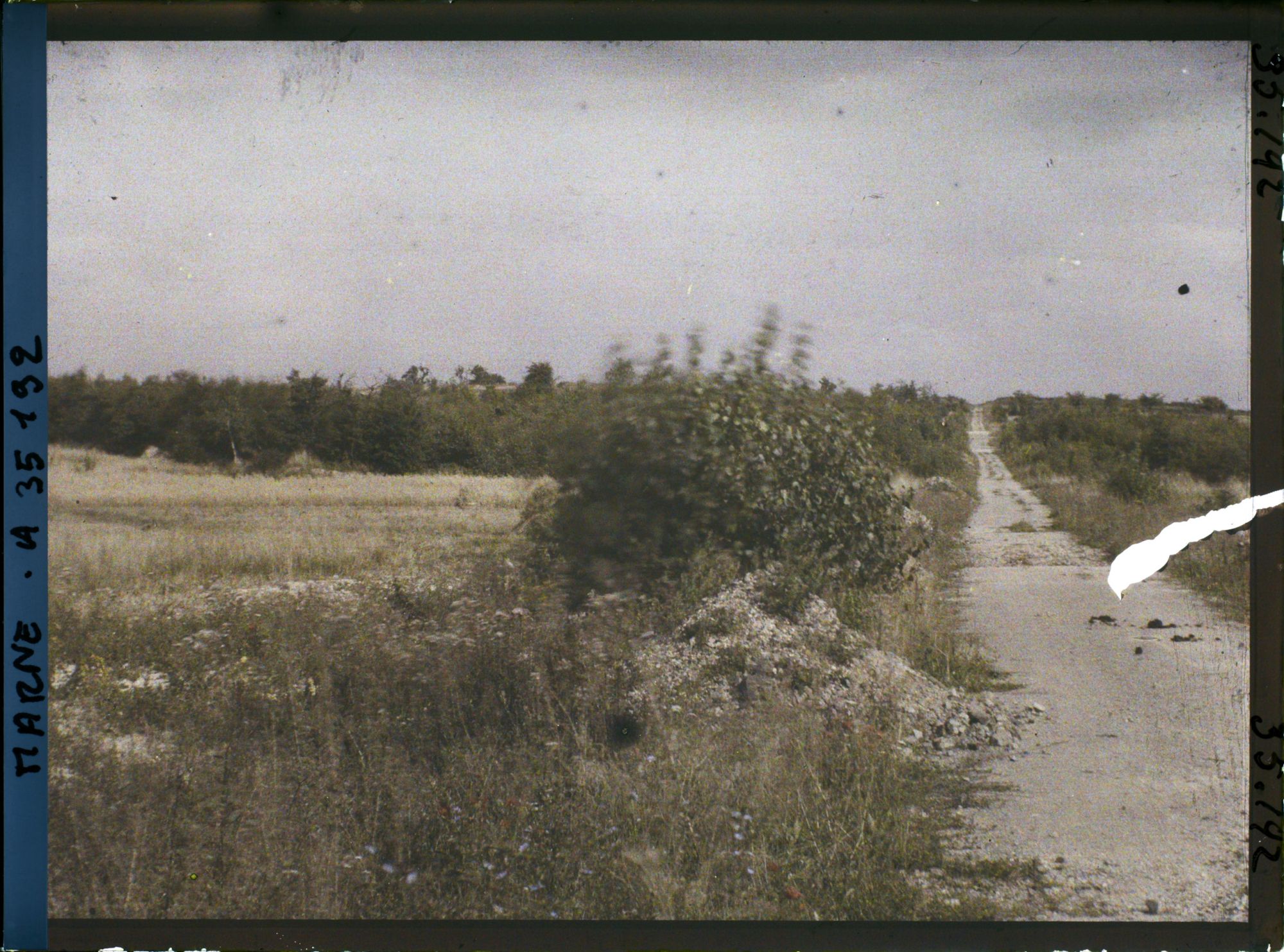 Image représentant France, Servon , Terrains remis en culture, en haut point 166  Sud de la route