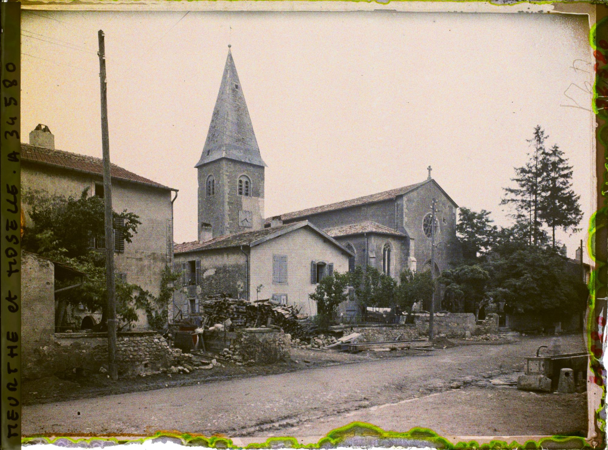 Image représentant France, Vandières, L'Eglise remise en état