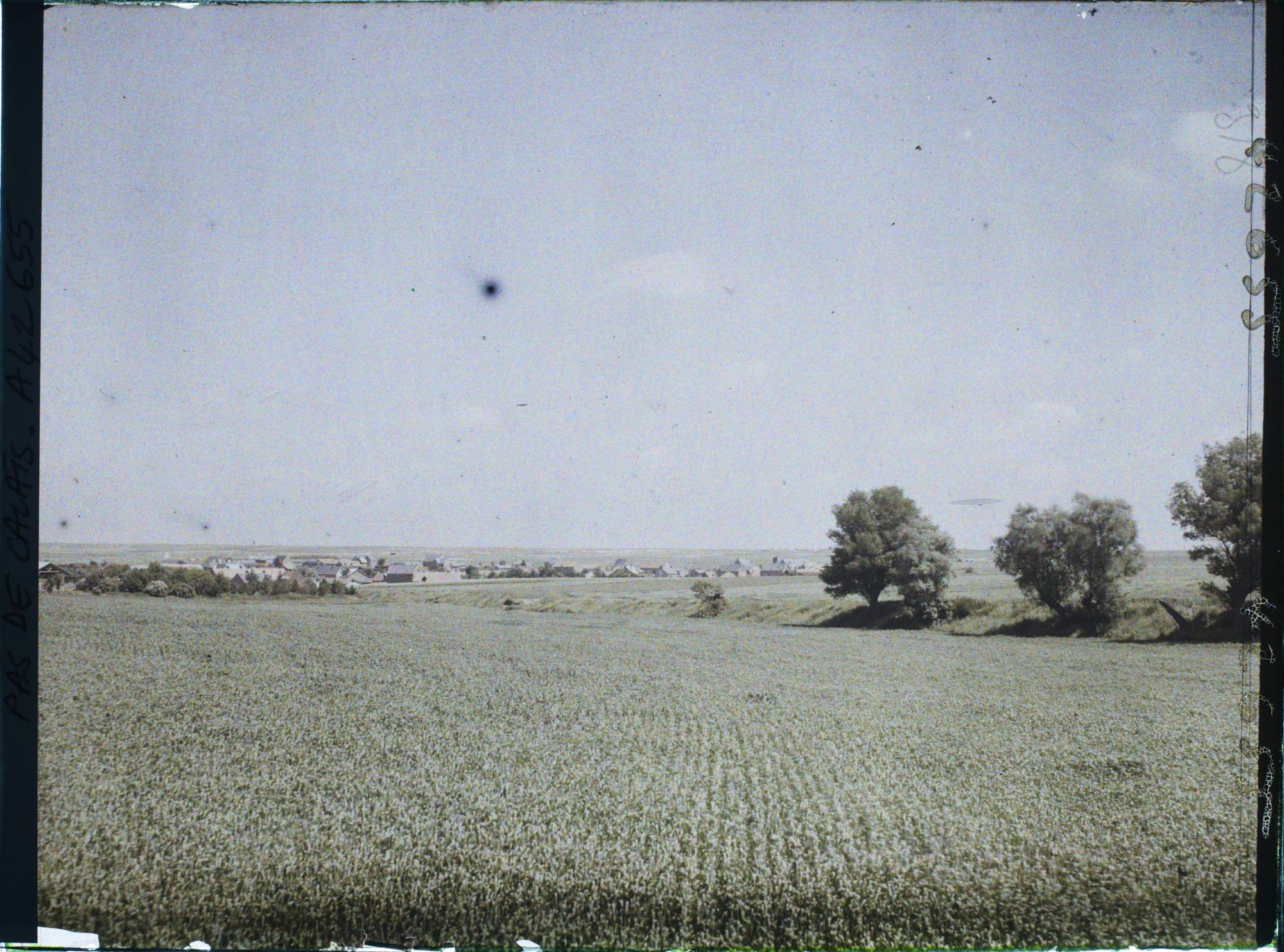 Image représentant France, Roclincourt, Vue Gle du Village et sol remis en Culture