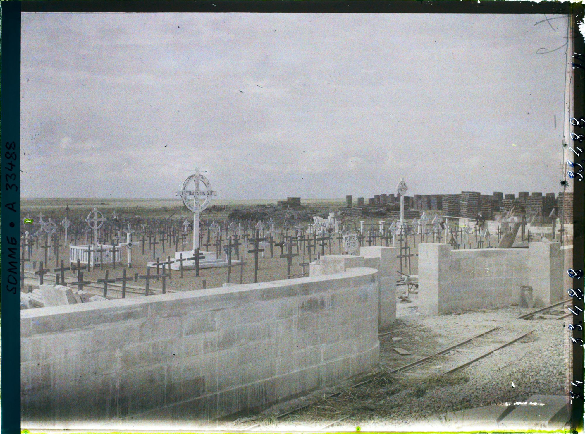 Image représentant France, Pozières, Le Cimetière Anglais