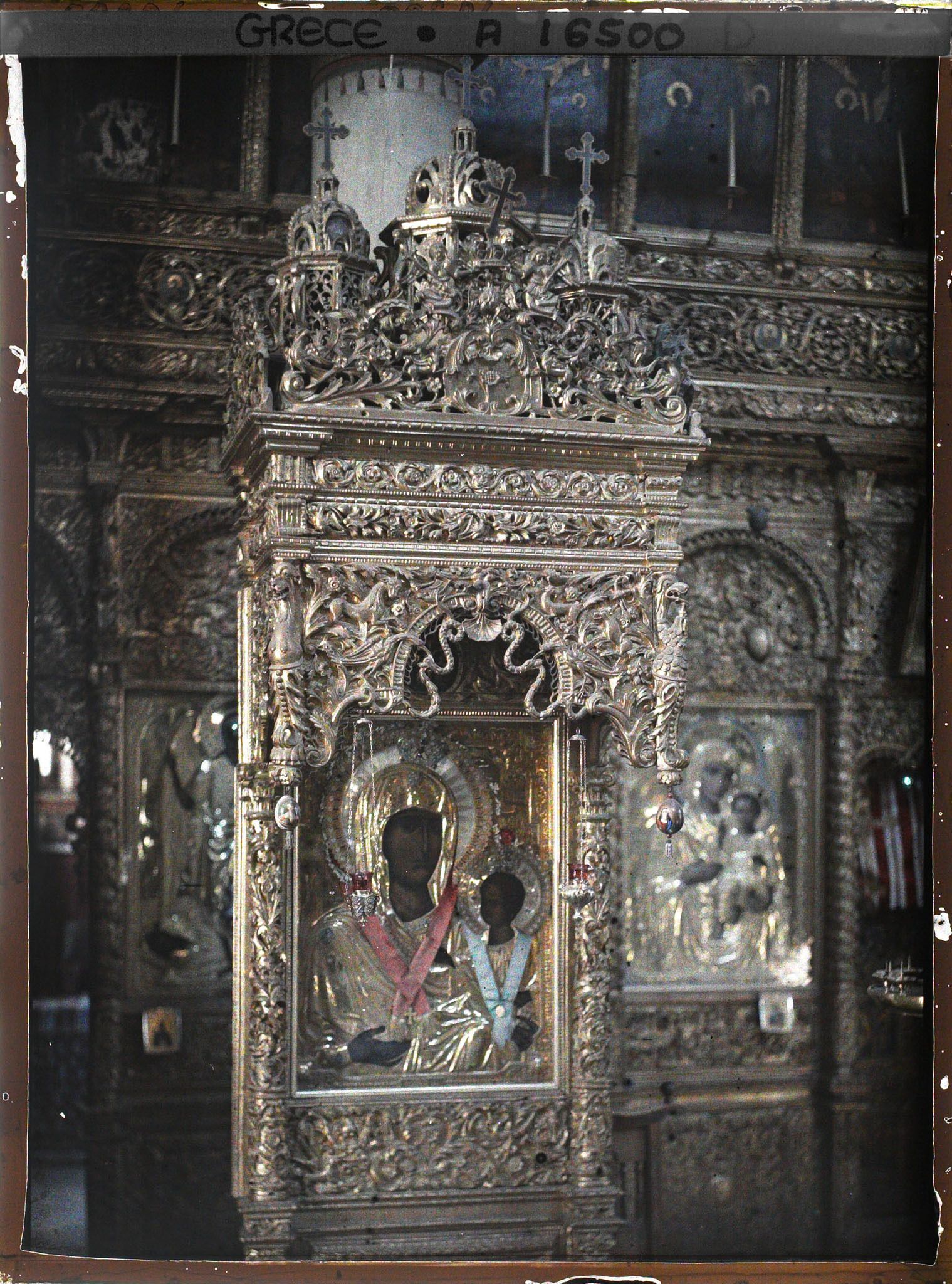 Image représentant Turquie, Hilendar, Iconostase