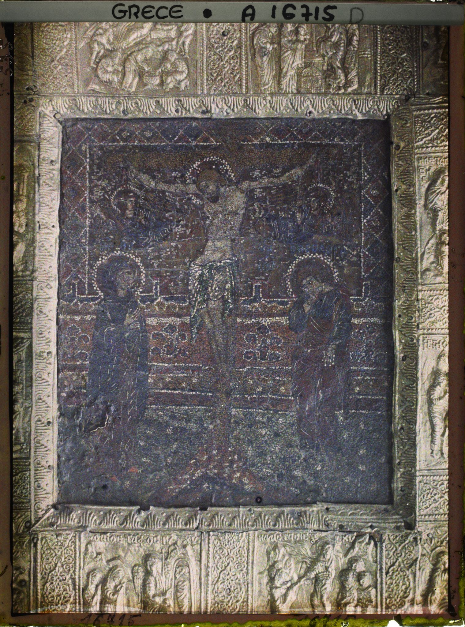 Image représentant Turquie, Mont Athos, Vatopédi, Icône du Crucifiement