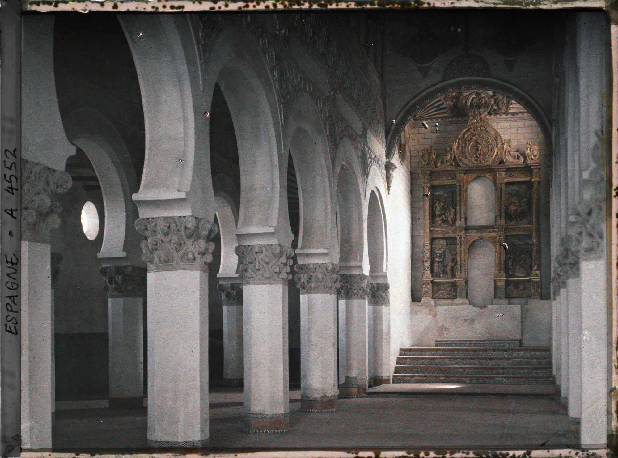 Image représentant Espagne, Tolède, La Sta Ma la Blanca (Intérieur)