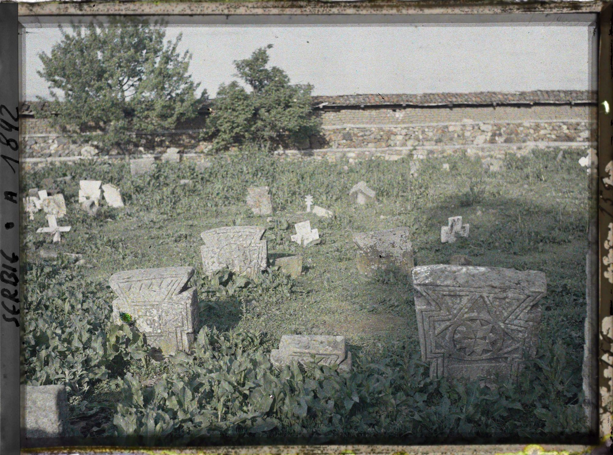 Image représentant Le cimetière du monastère
