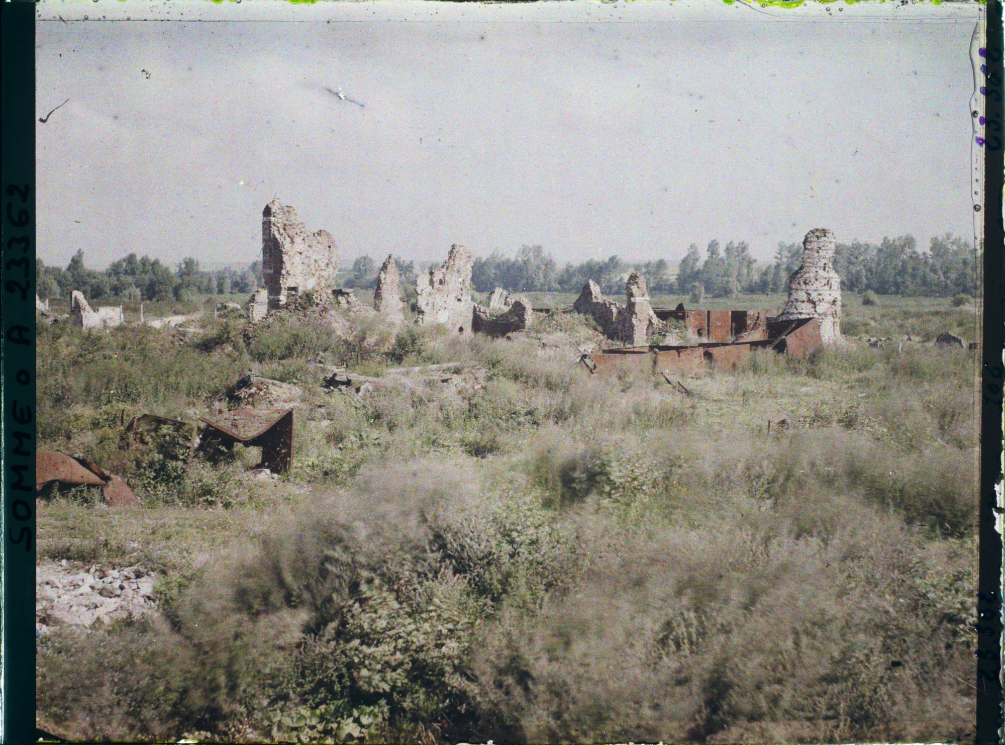 Image représentant France, Biaches, Ruines de la Sucrerie