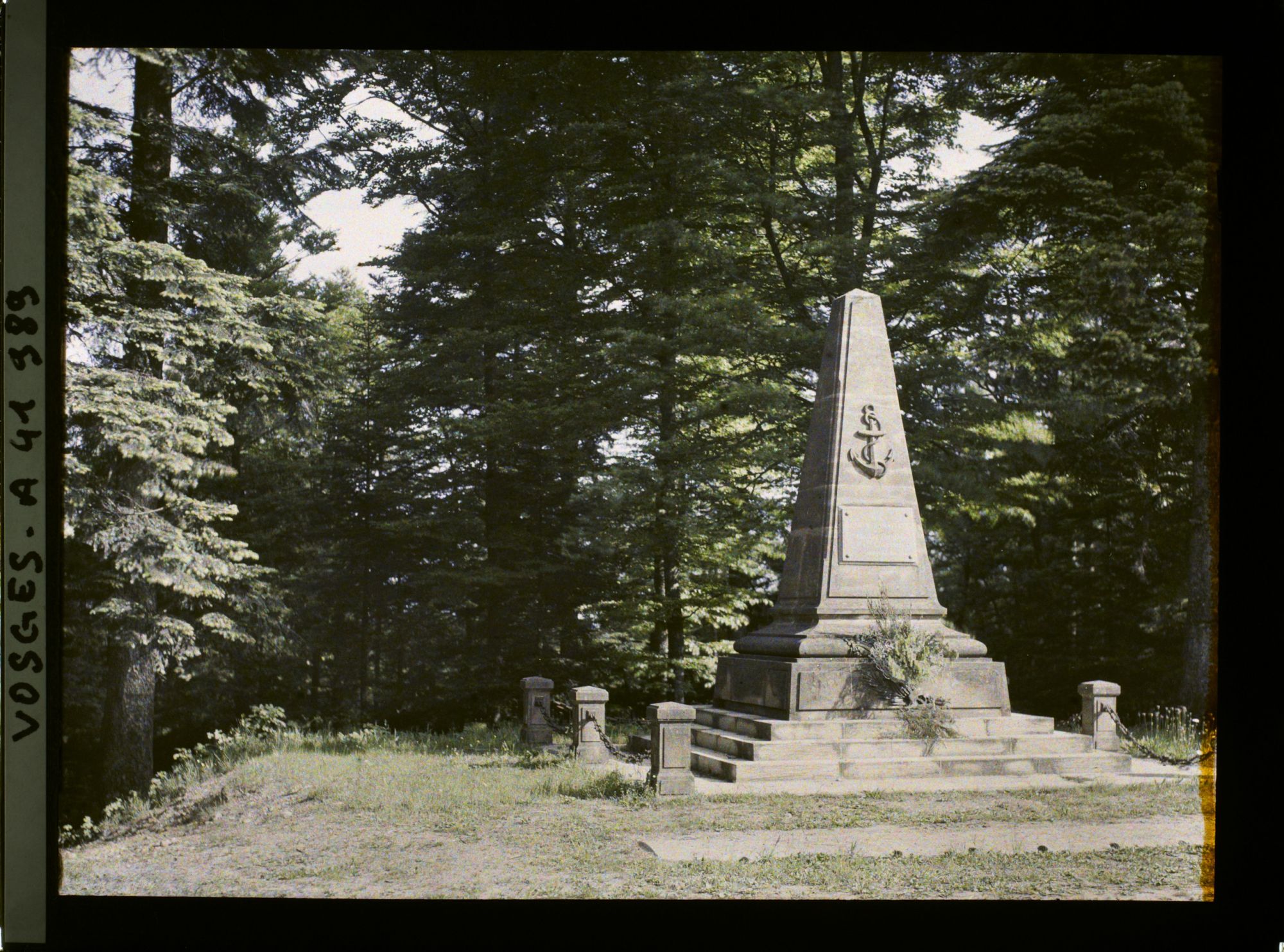 Image représentant France, Col de la Chipotte, Mont à la 2e Brigde Coloniale (5e et 6e Régt) Août Sept 1914