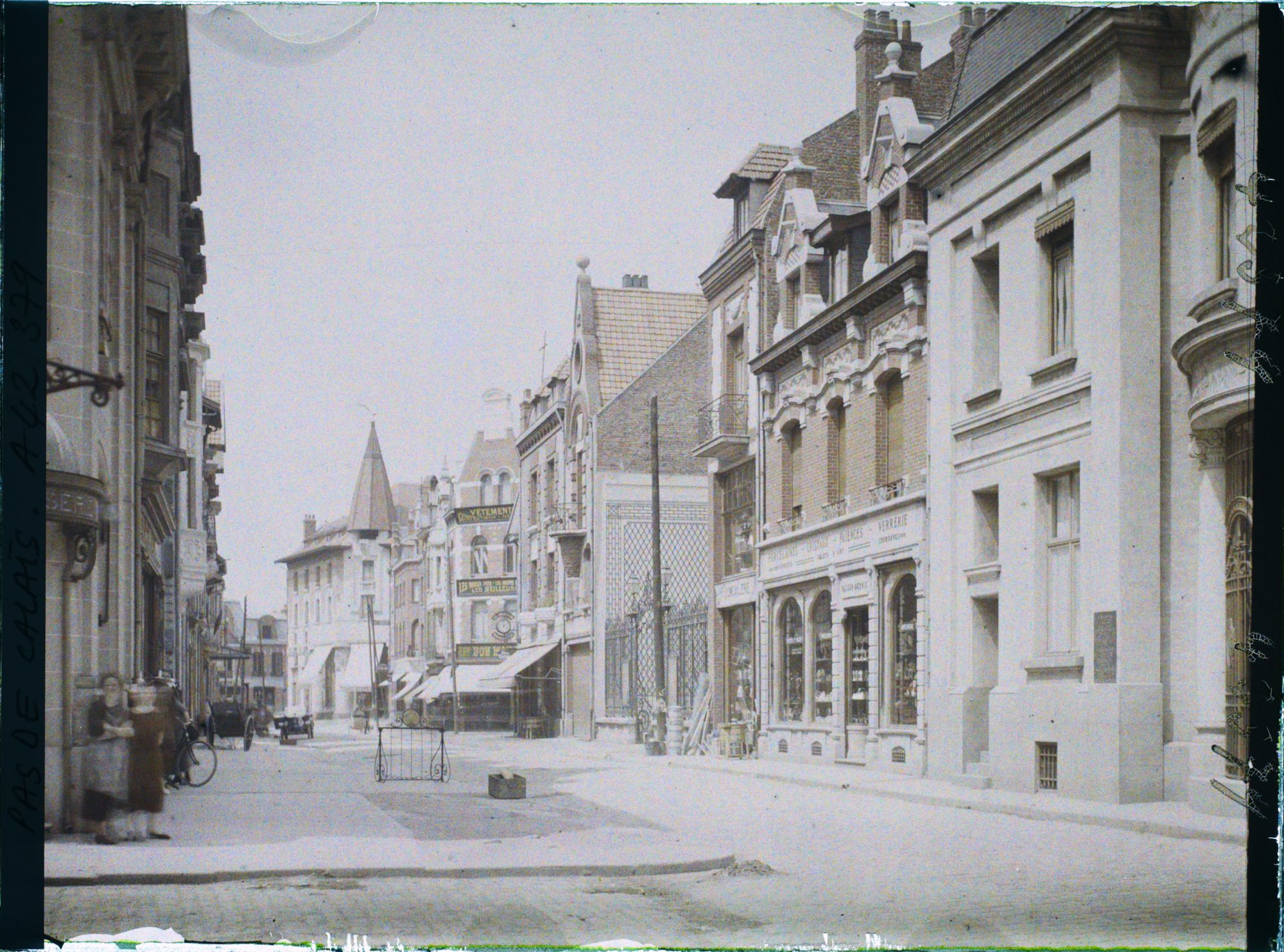 Image représentant France, Béthune, La rue d'Arras