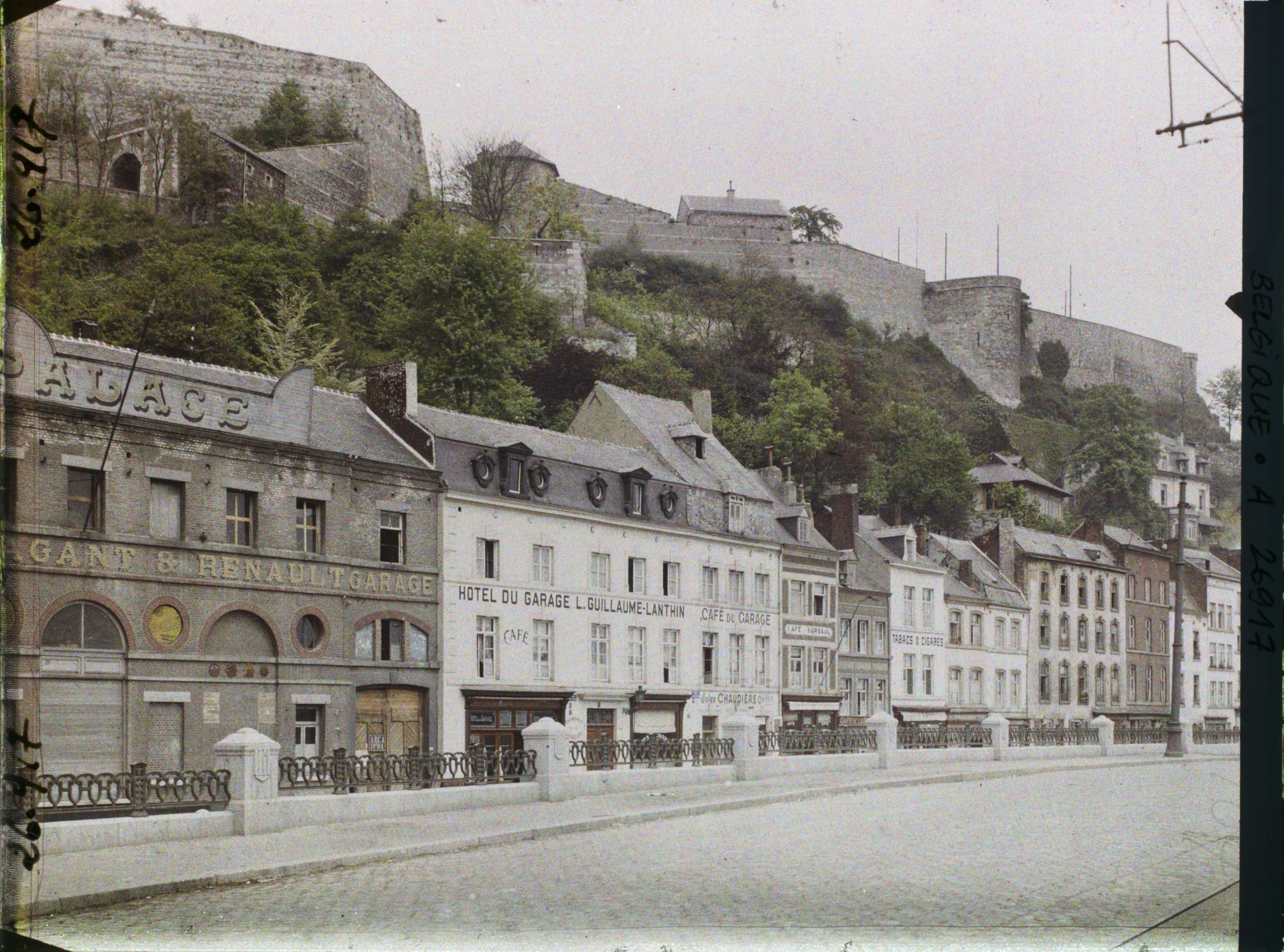 Image représentant Belgique, Namur, Occupation française, La Citadelle et la rue Notre Dame
