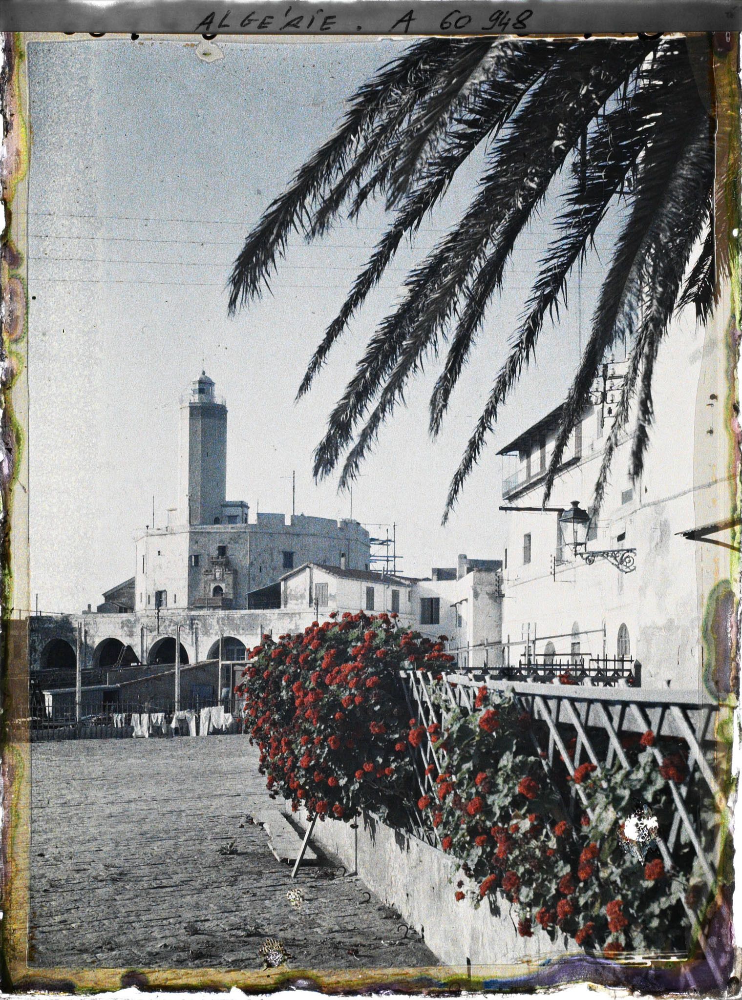 Image représentant L'Amirauté avec le phare à l'arrière-plan