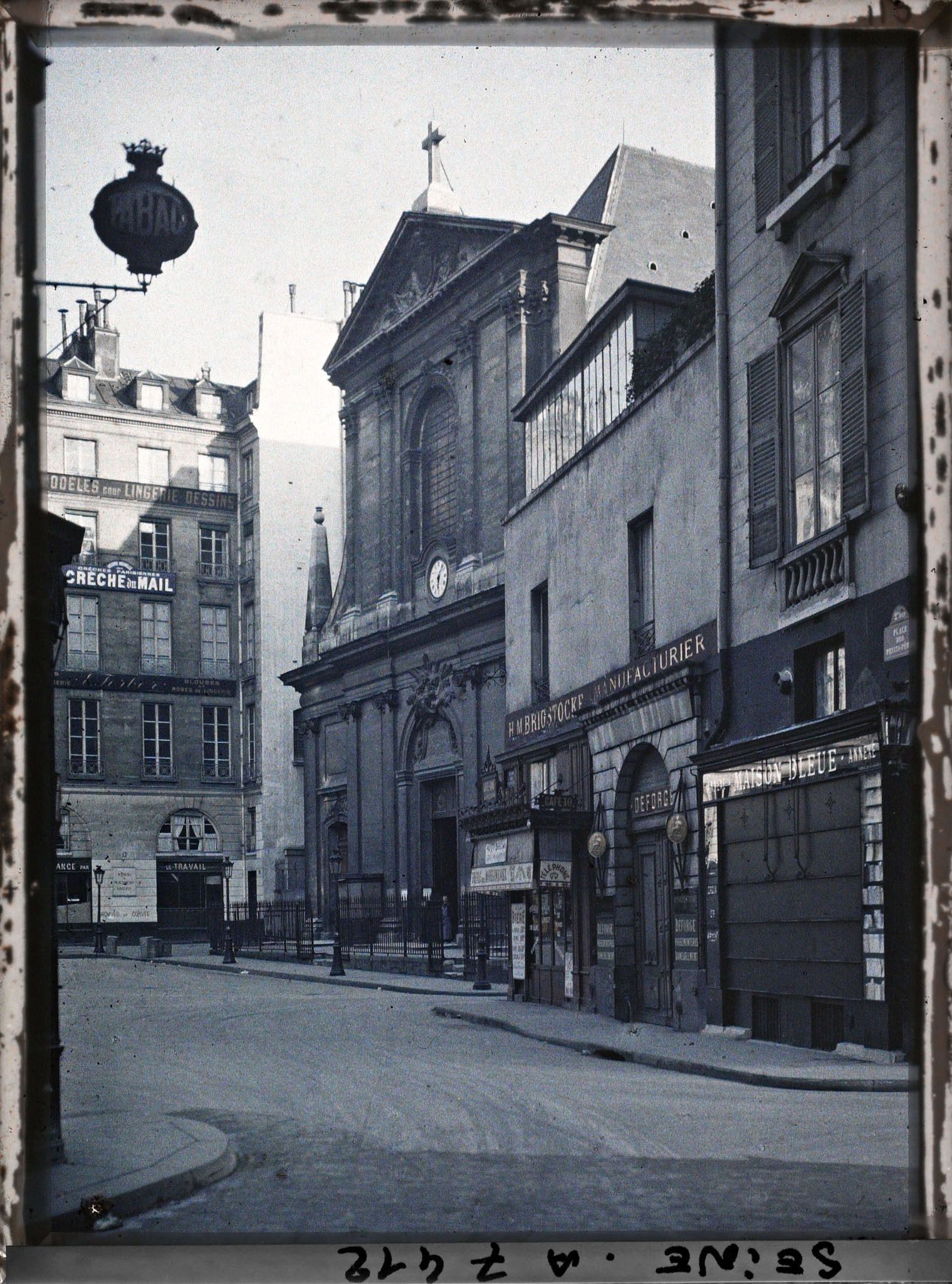 Image représentant L'église Notre-Dame-des-Victoires place des Petits-Pères