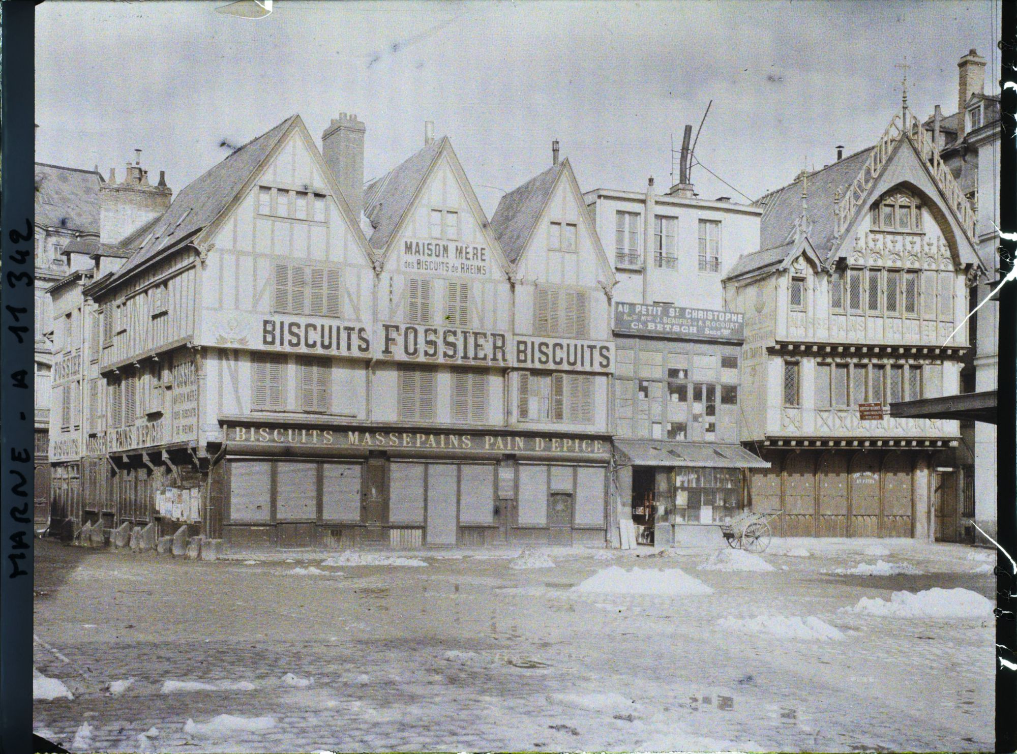 Image représentant Maisons à colombages, place des Marchés aujourd'hui place du Forum