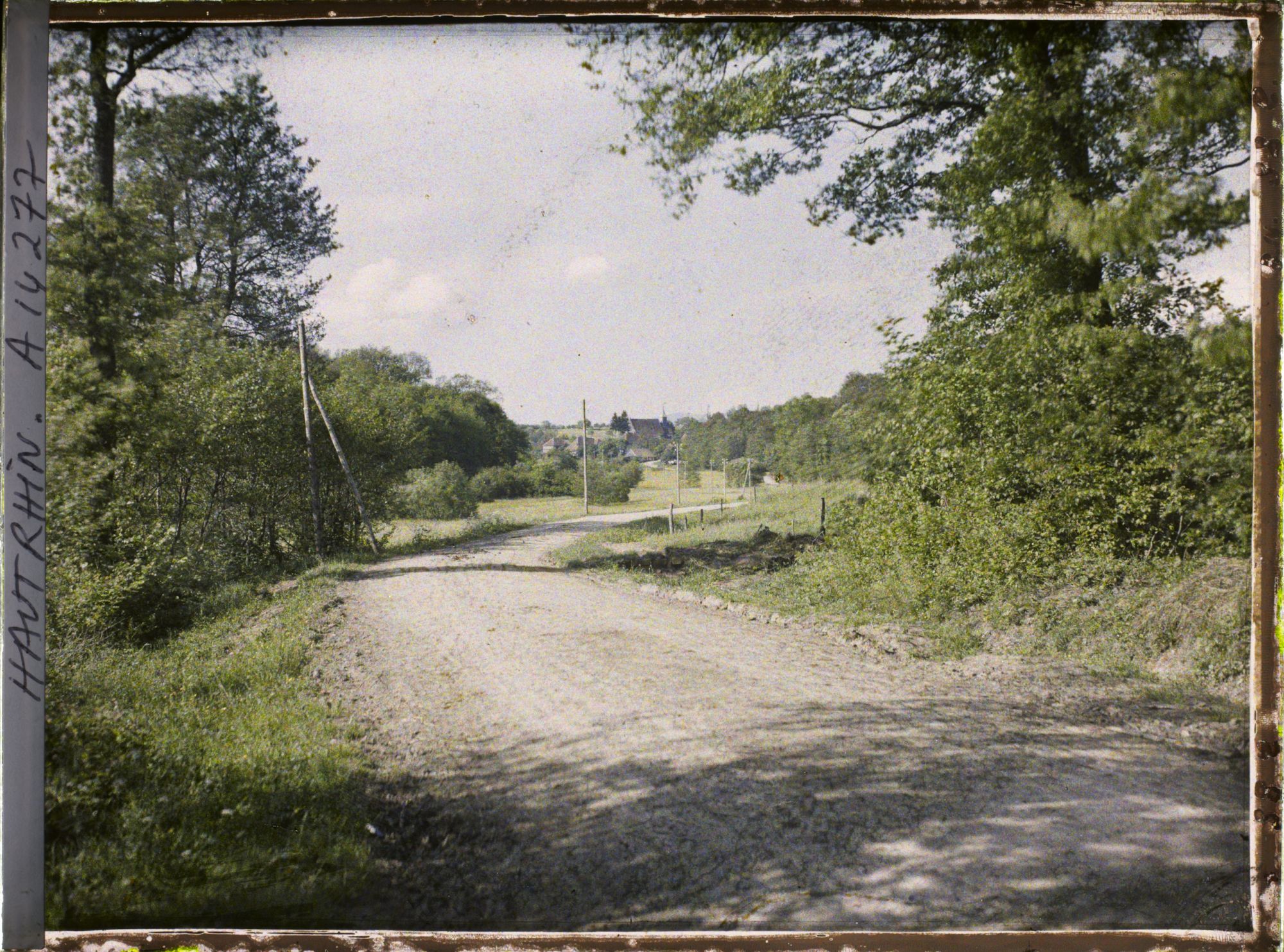 Image représentant Alsace, Bretten, Bretten vu de la route de Bellemagny