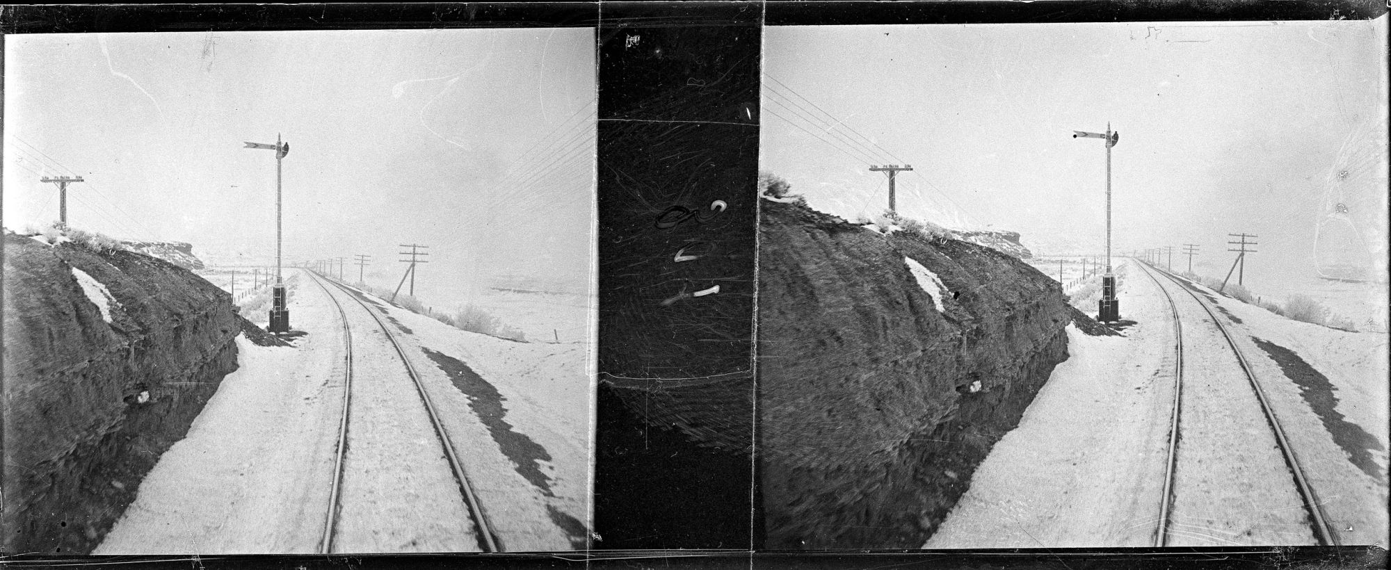 Image représentant Le paysage enneigé vu depuis la plate-forme d'observation