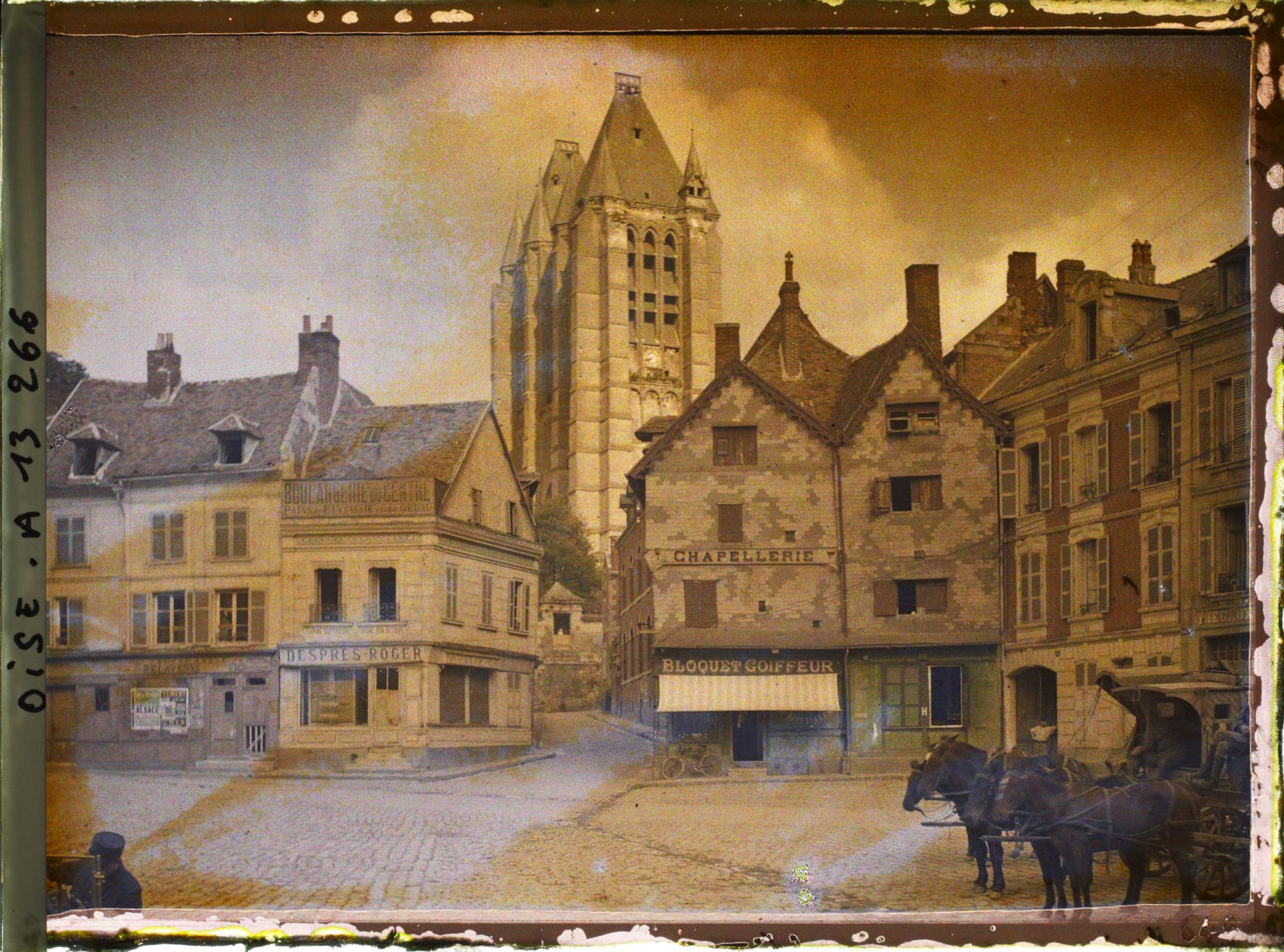 Image représentant France, Noyon, Place du marché au blé