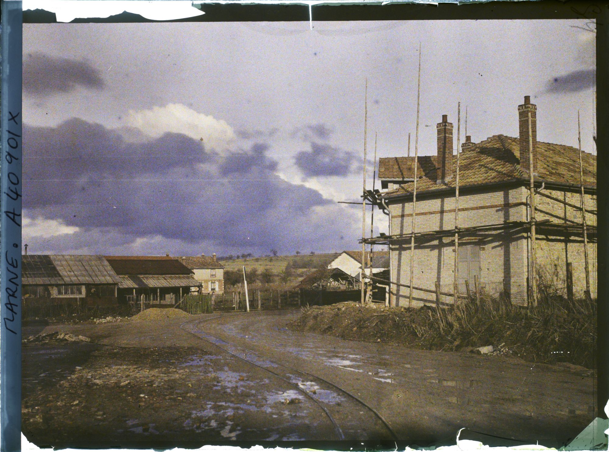 Image représentant France, Vienne la Ville, Rue de la Gare