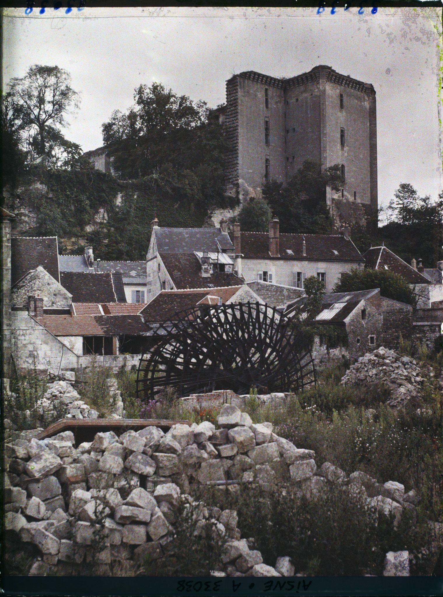 Image représentant France, La Ferte Milon, Ruines et Château