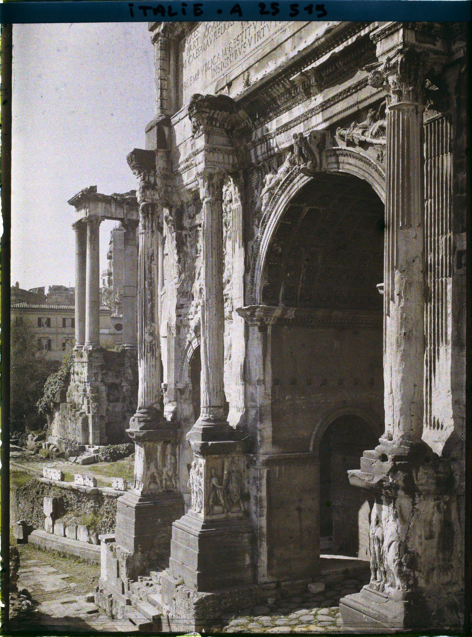 Image représentant Arc de triomphe de Septime Sévère