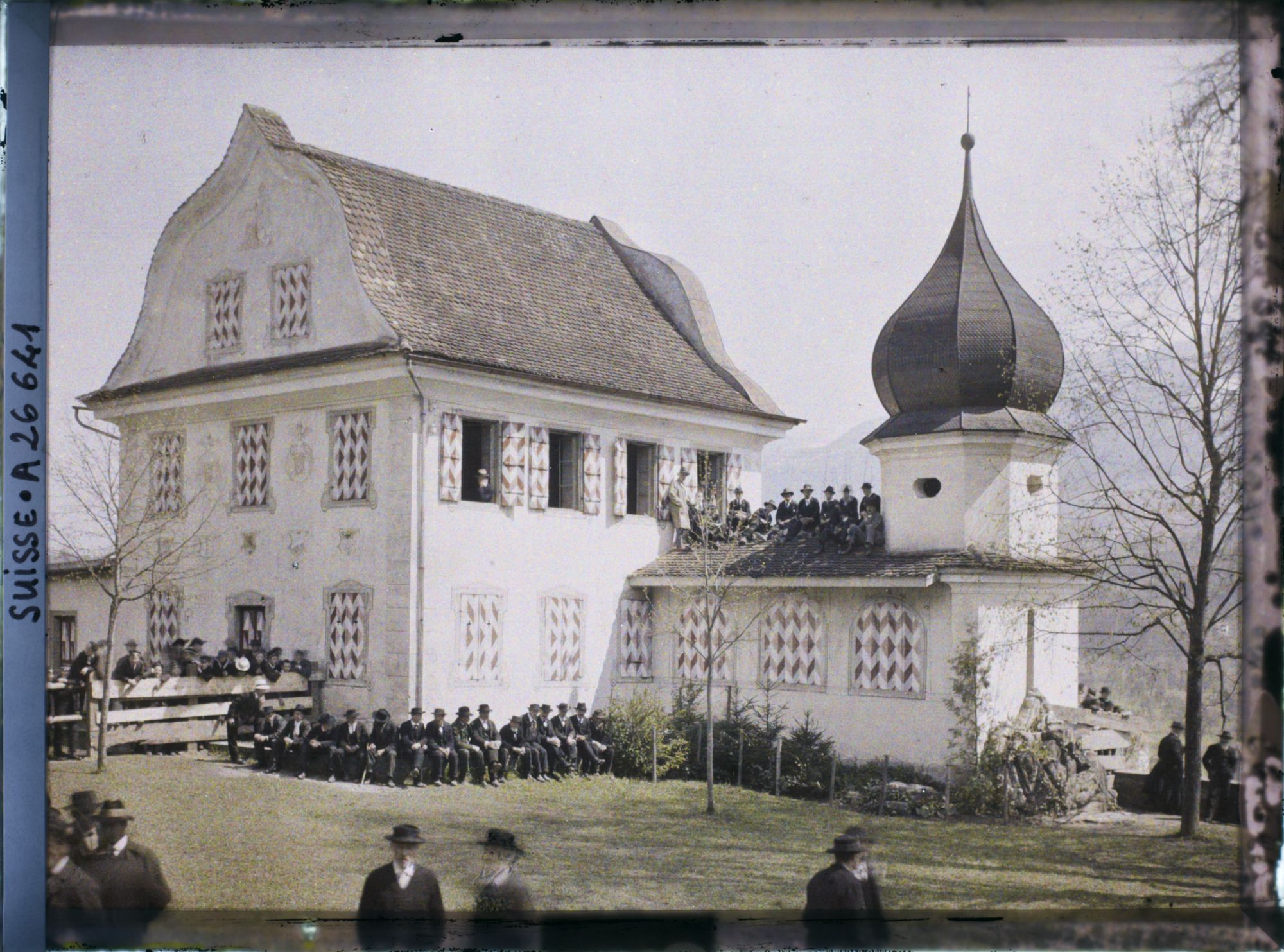 Image représentant Landsgemeinde du demi-canton d'Obwald au château de Landenberg