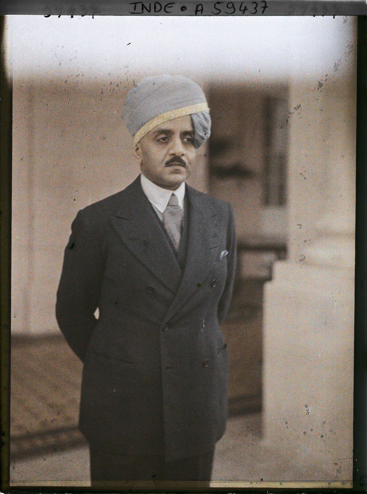 Image représentant Portrait du maharaja de Mysore ?