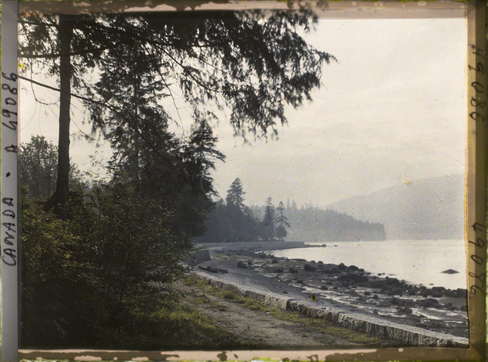 Image représentant Canada, Vancouver, Paysage du Soir à la pointe de Brockton