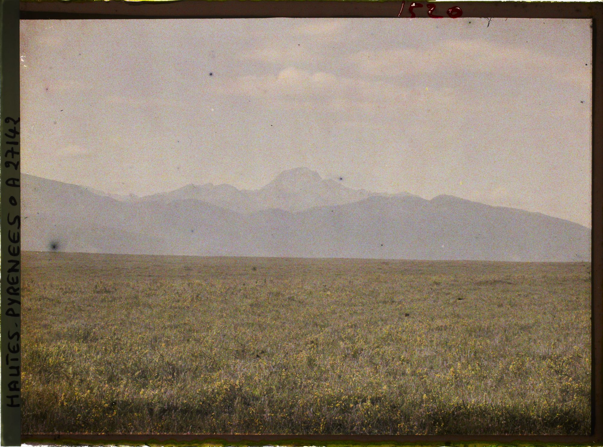 Image représentant France, Vallée d'Ossau, Arreau : Pic du Midi de Bigorre (vue de Lannemezan)
