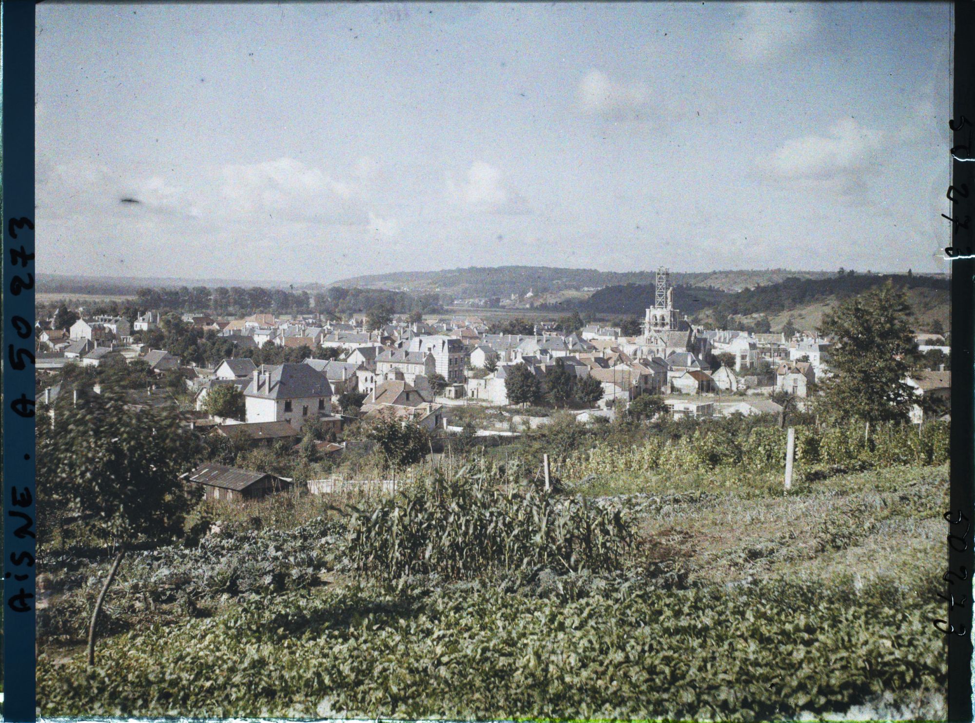 Image représentant France, Vailly, Panorama de Vailly