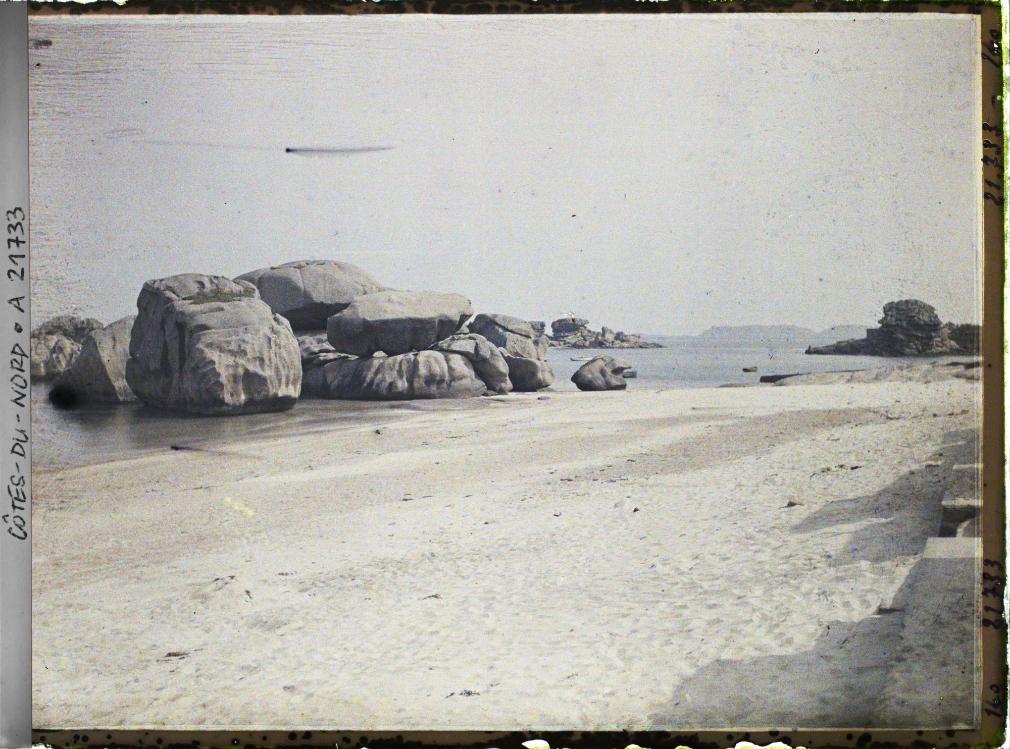 Image représentant Les rochers de la plage Sainte-Anne