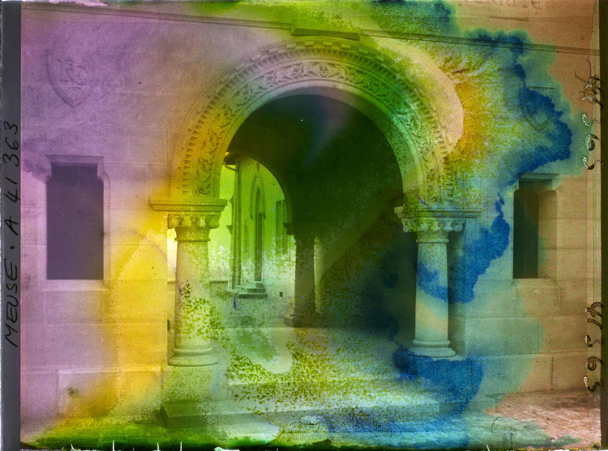 Image représentant France, Vigneulles (Woëvre), Entrée de la Mairie Ecole