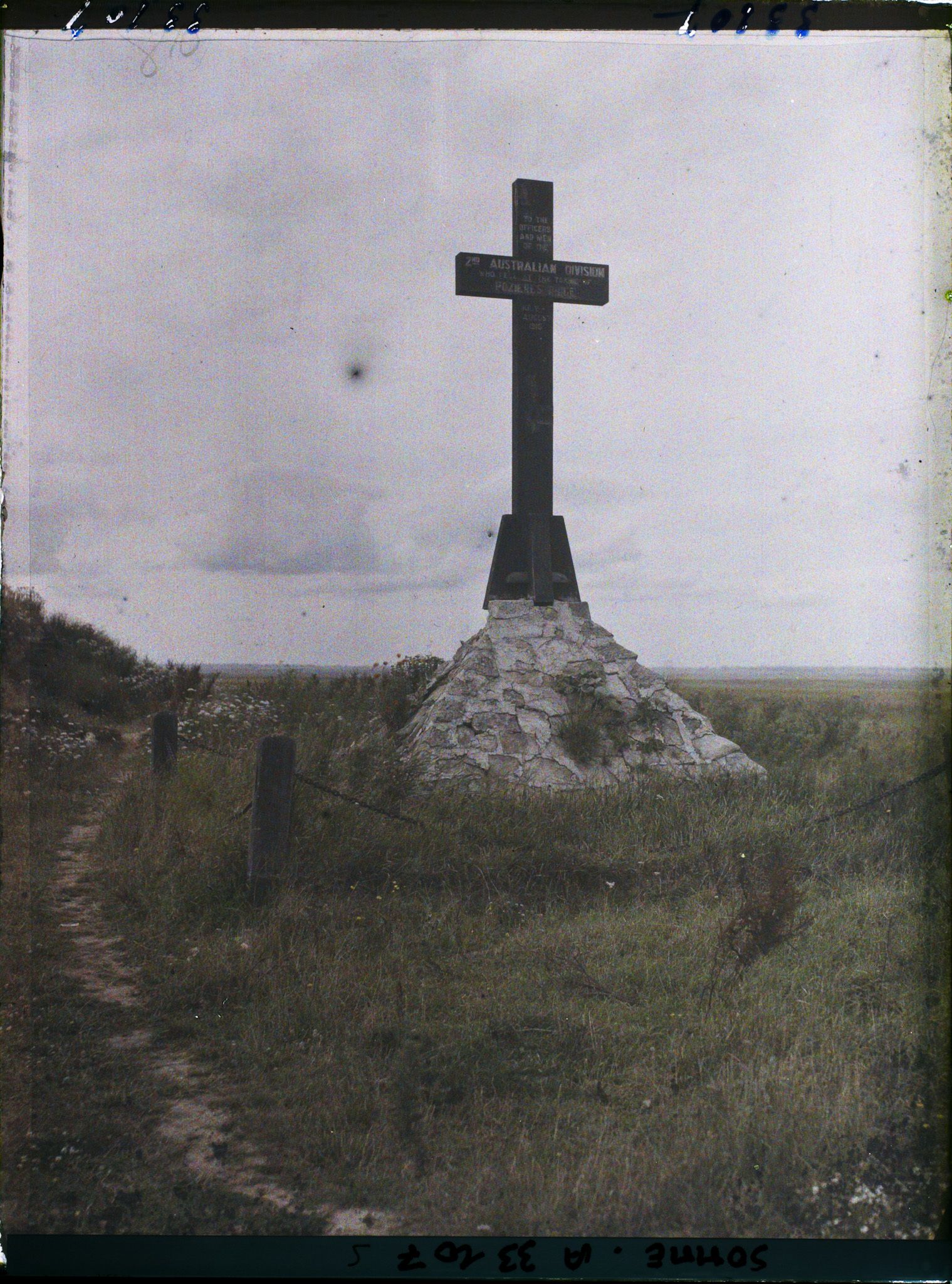 Image représentant France, Pozières, Monument de la 2e Division Australienne