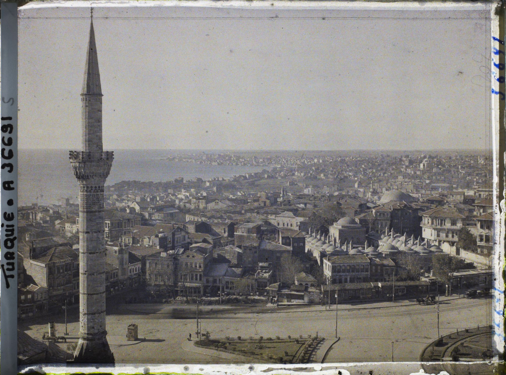 Image représentant Turquie, Constantinople, Panorama vers San Stéphano et la mer de Marmara