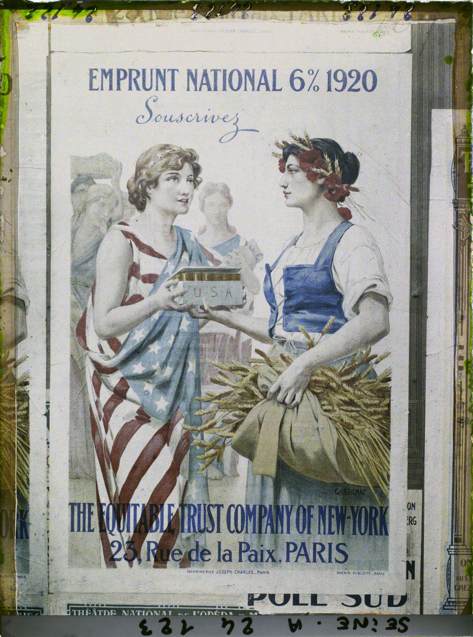 Image représentant Affiche pour l'emprunt national de 1920, The Equitable Trust Company of New-York
