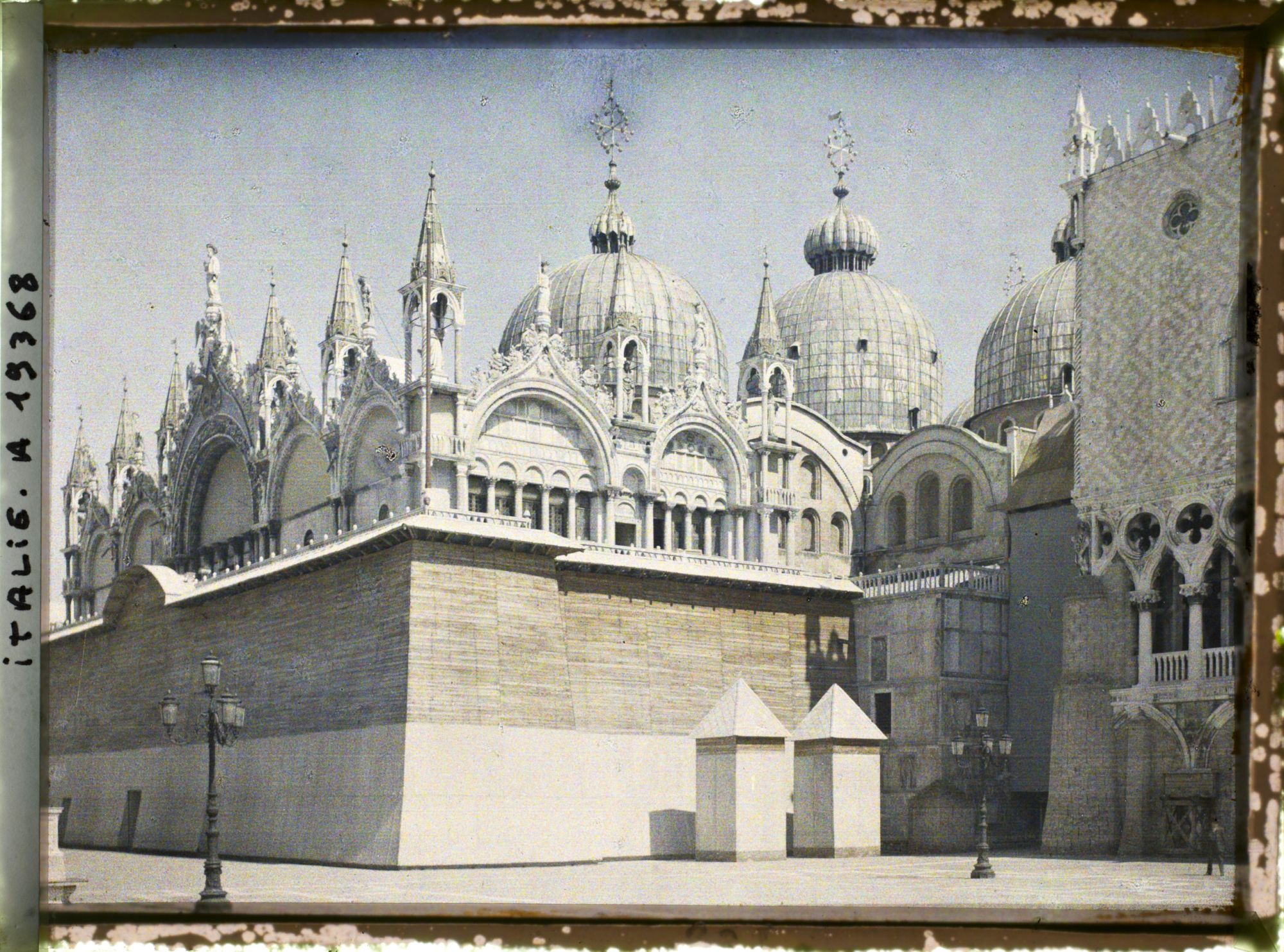 Image représentant Basilique San Marco avec protections anti-bombardement