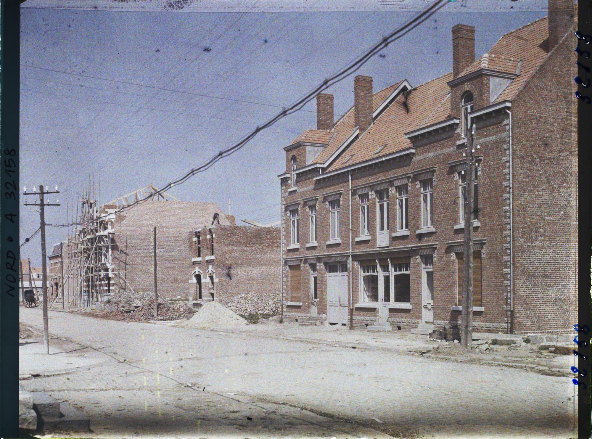 Image représentant France, La Bassée, Aspect de la rue de Lille