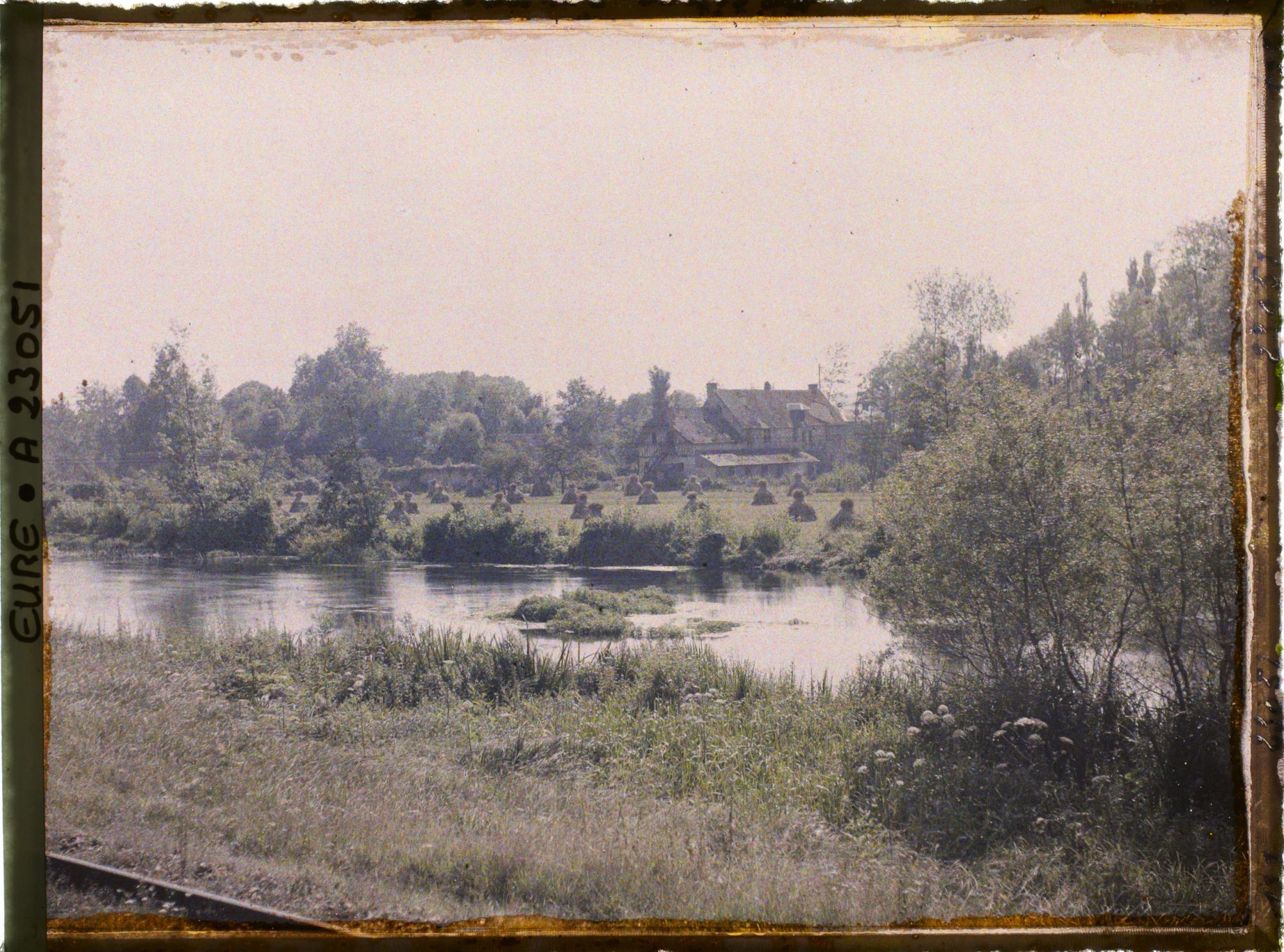 Image représentant Une ferme sur les bords de l'Eure
