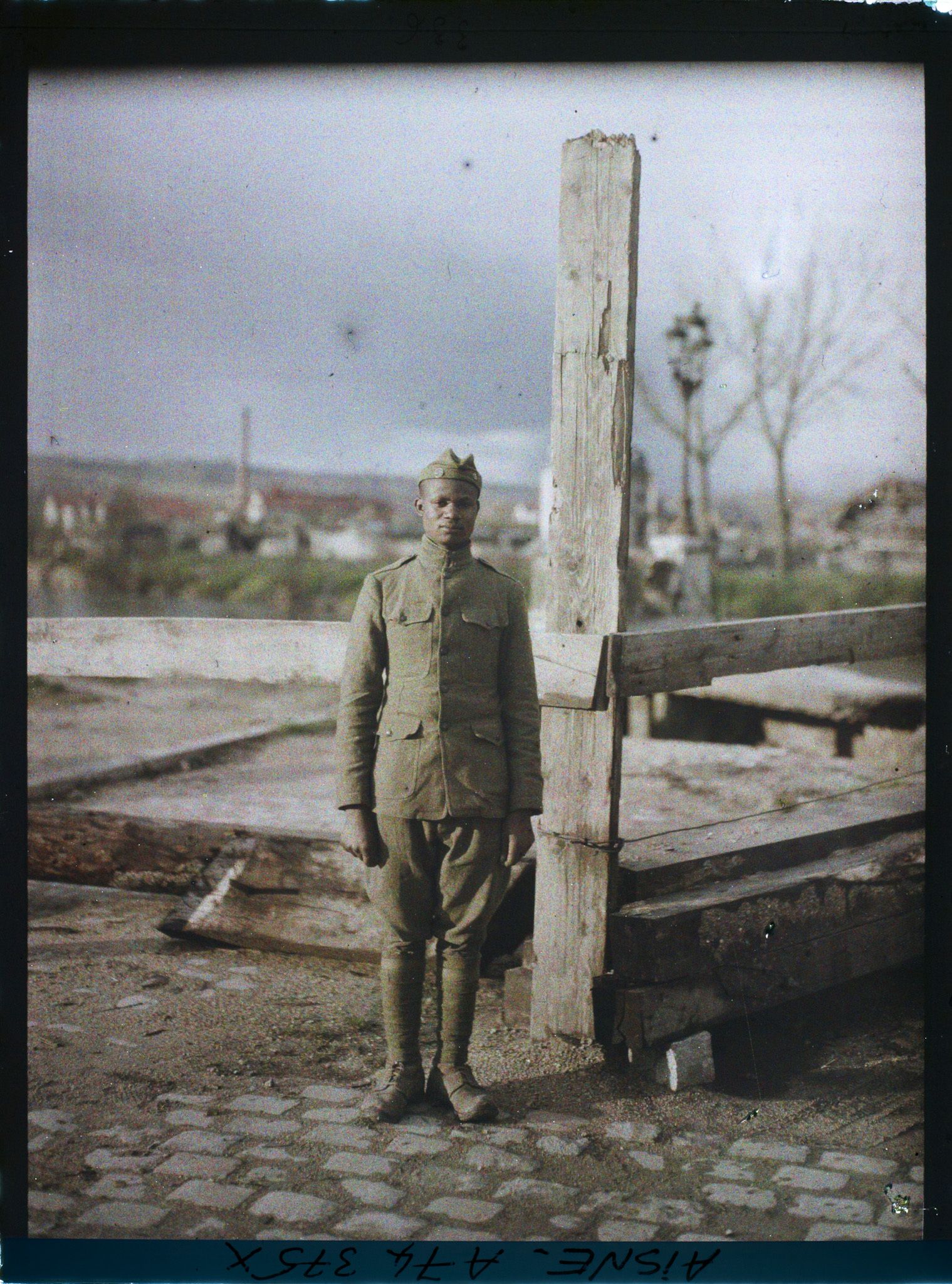 Image représentant Portrait d'un soldat de l'armée coloniale anglaise