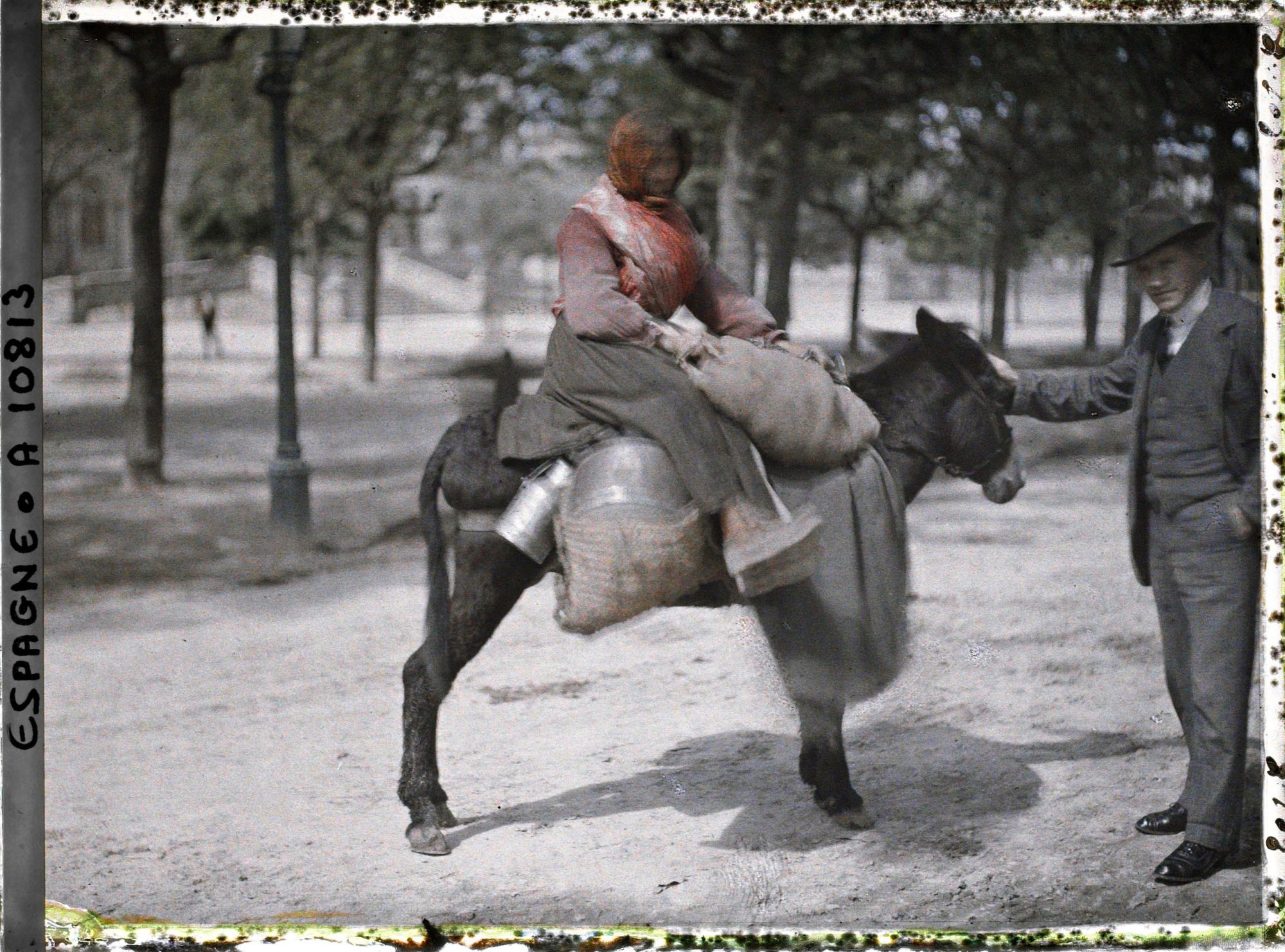 Image représentant Espagne, La Corogne, L'âne et la laitière
