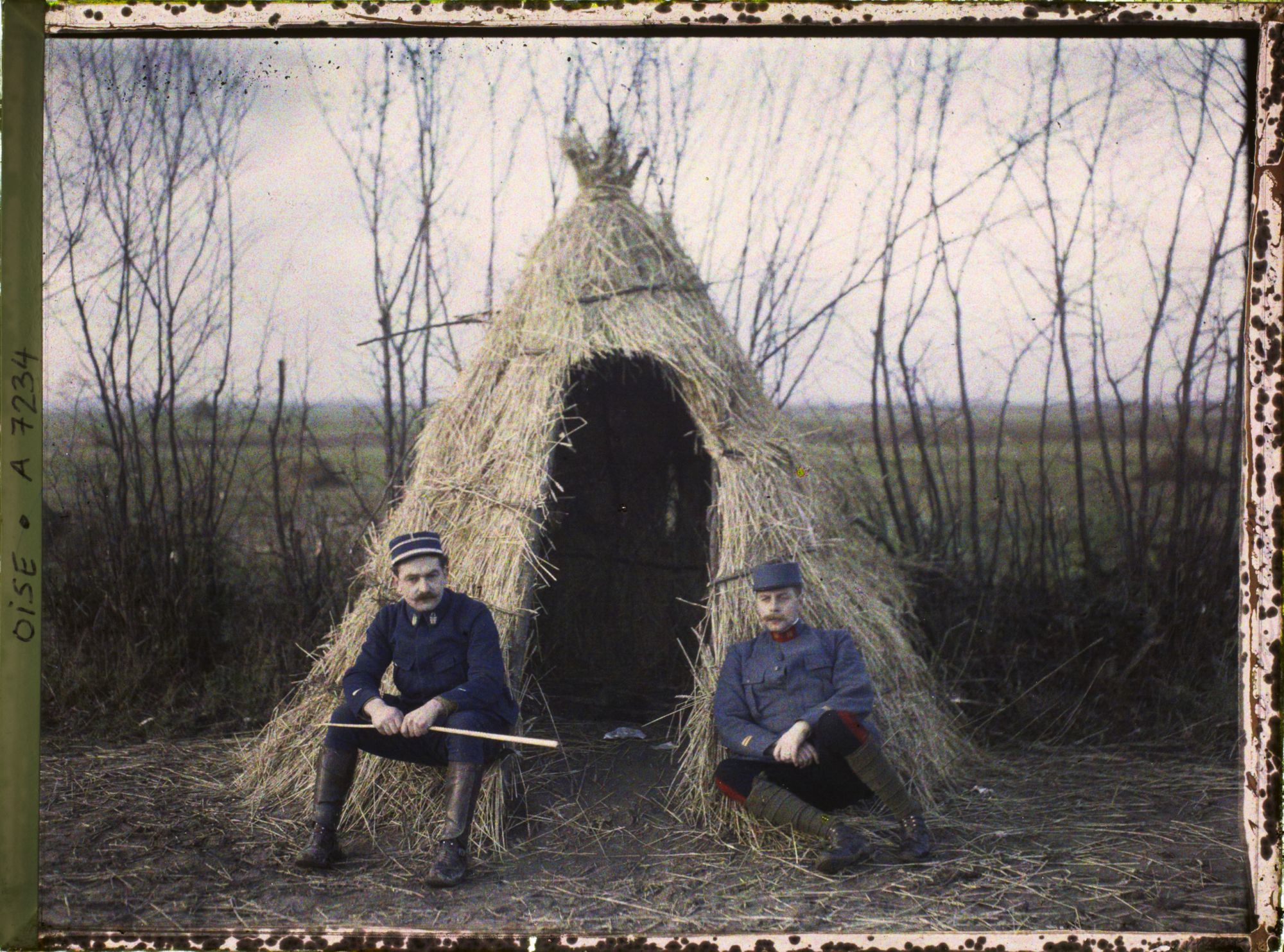 Image représentant France, Ployron, Cagna en paille
